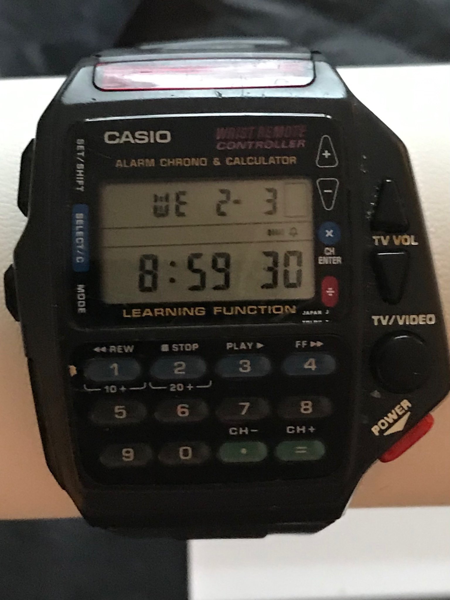 casio wrist remote controller 1993