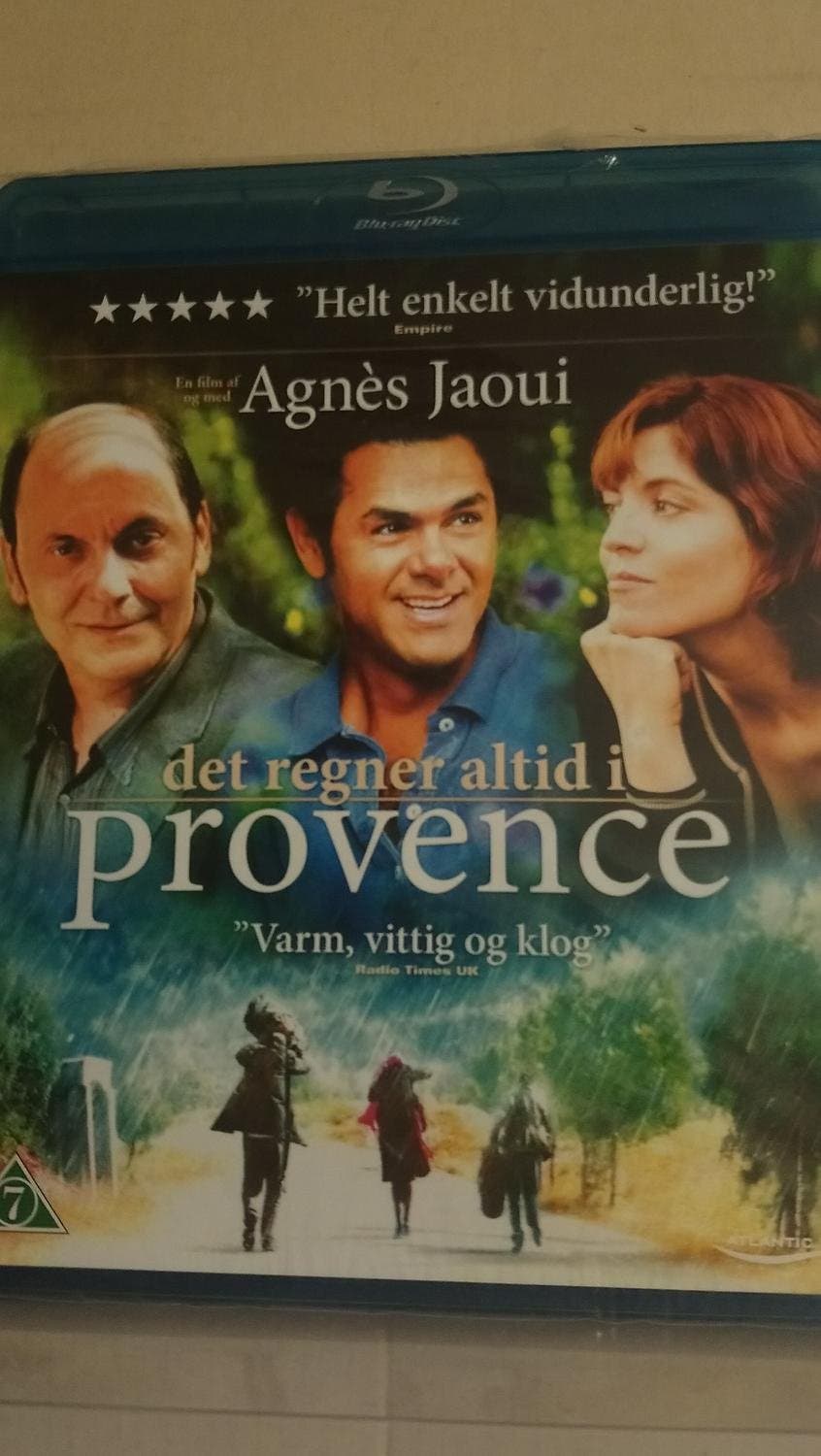 The rain always falls in Provence on Blu-ray, sealed copy