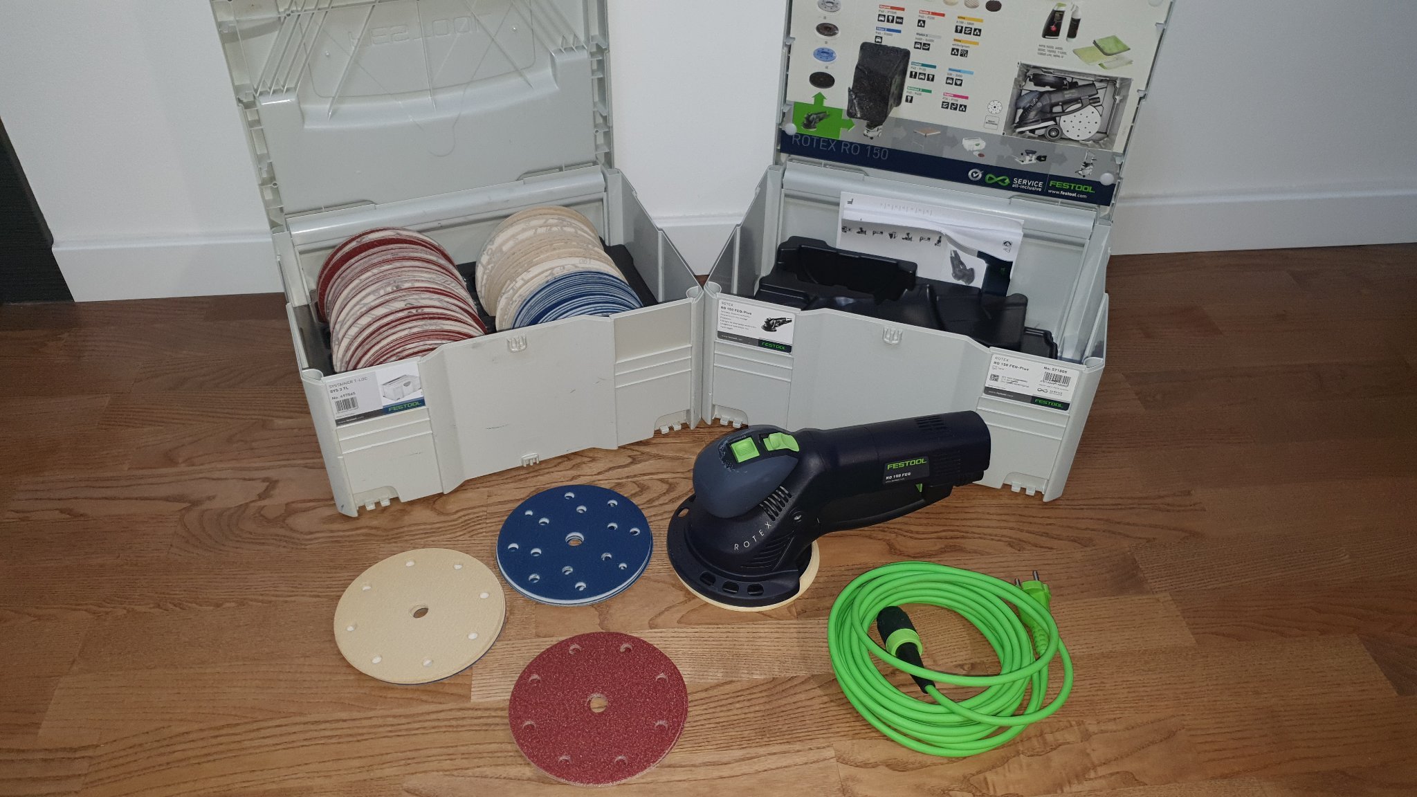 Festool ROTEX RO 150 FEQ-Plus ROTEX Slip-och p.. (420807844) ᐈ Köp på ...