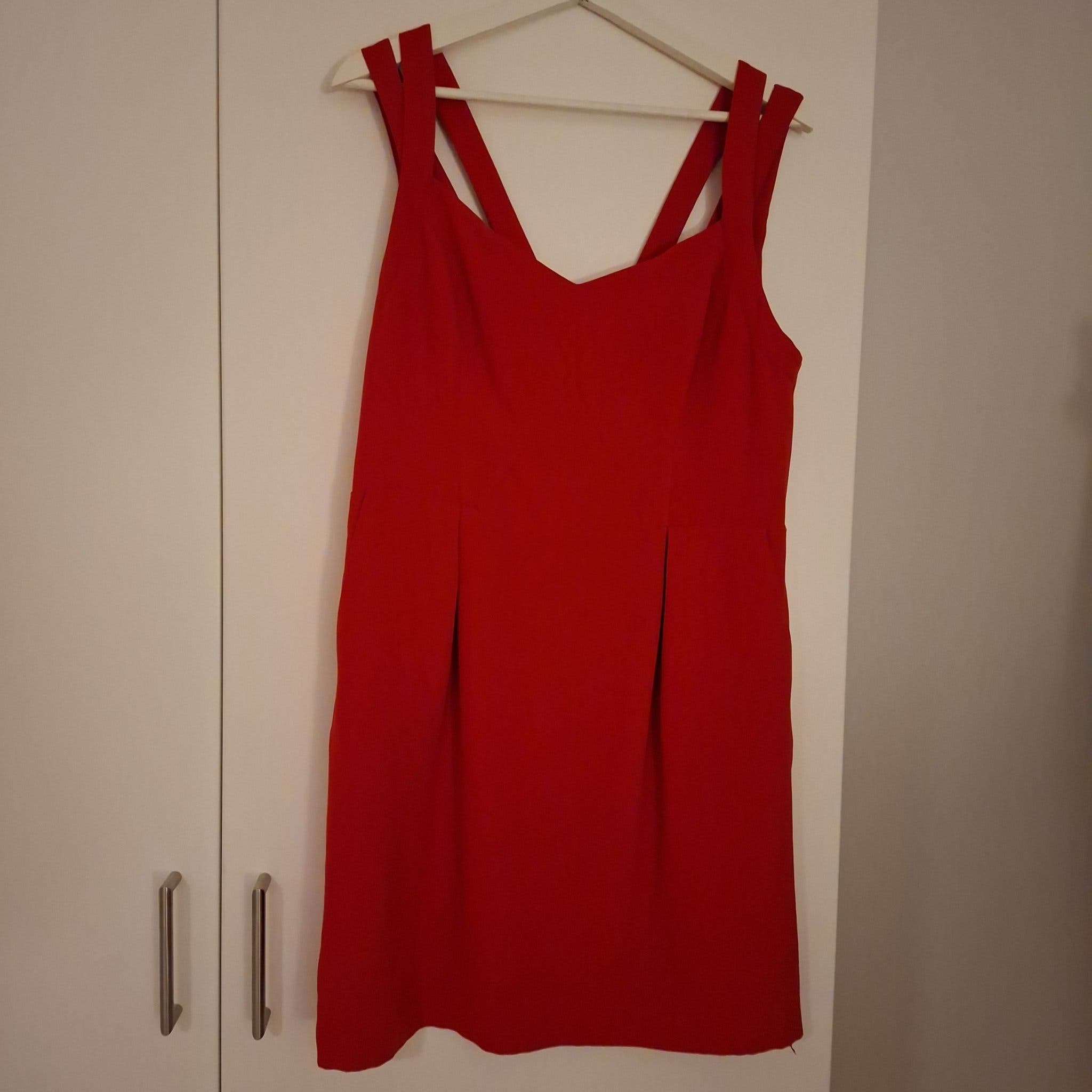 Rotes Kleid von Oasis in Größe 42