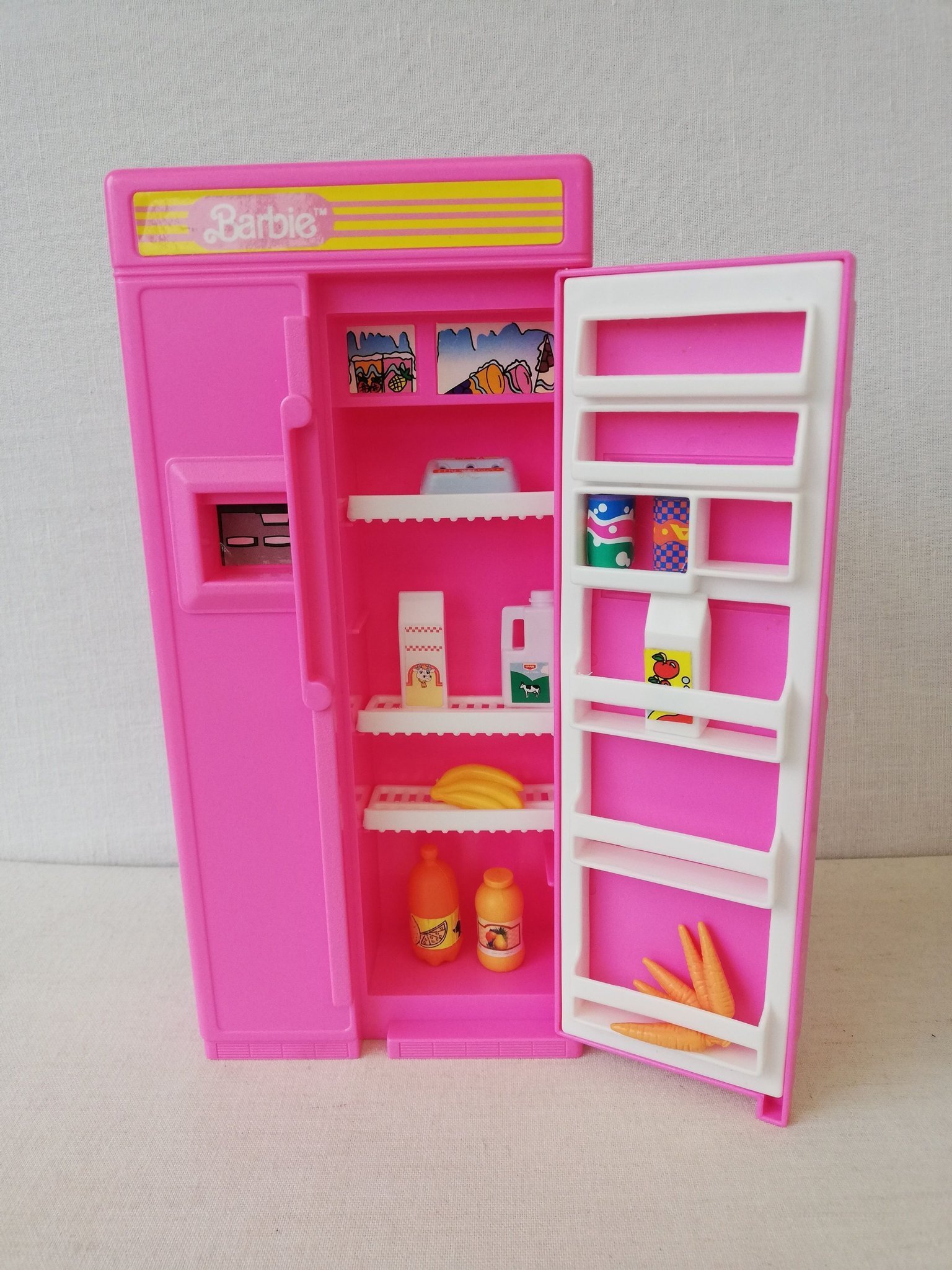 Kylskåp, Kök/Kitchen playset 1990,Barbie,Mattel Köp på Tradera