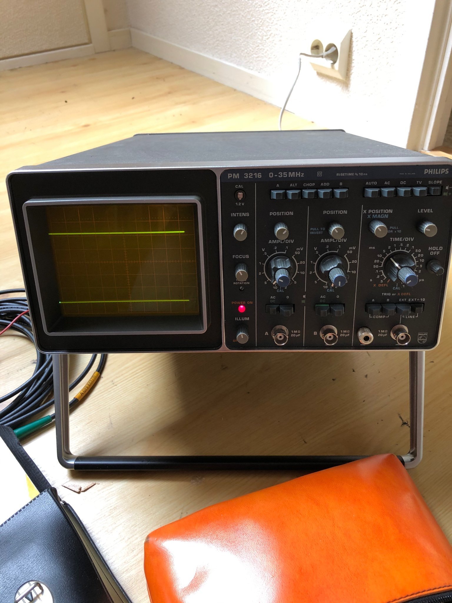 Oscilloskop PM 3216, 35 MHz (417925800) ᐈ Köp på Tradera