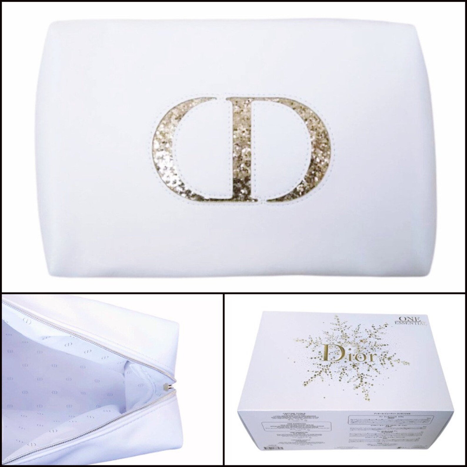 Christian Dior Beauty Cosmetic Pouch Toiletry.. Köp på Tradera