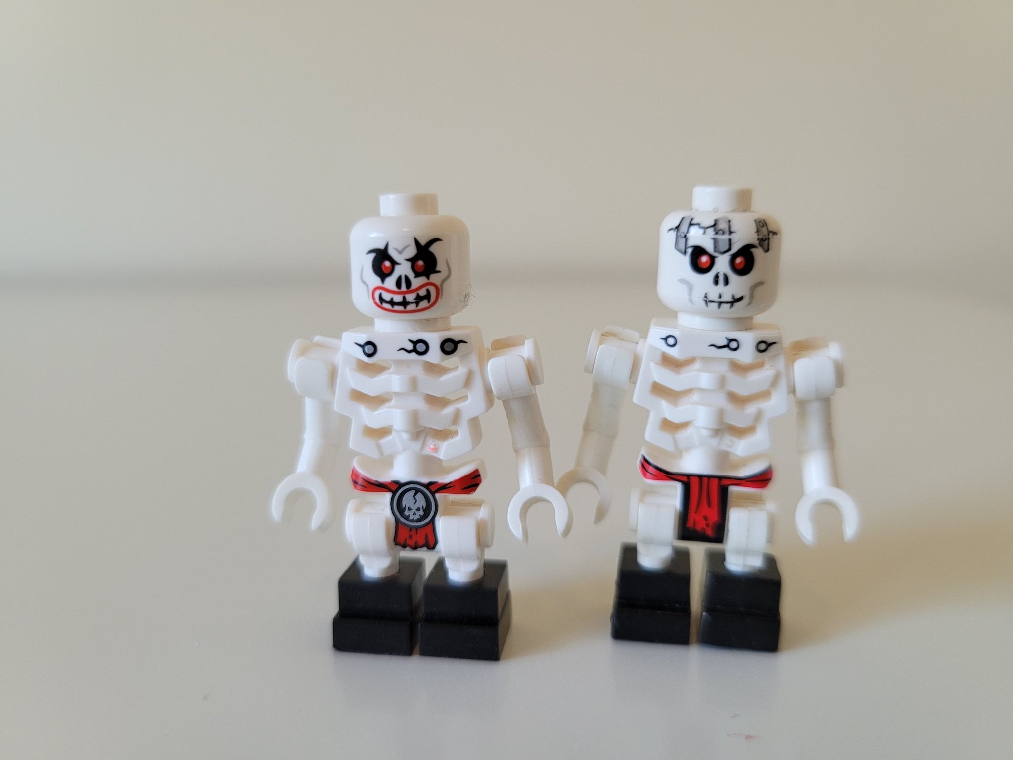 Lego Ninjago Skeleton x 2 Minifigur Köp på Tradera (595485109)