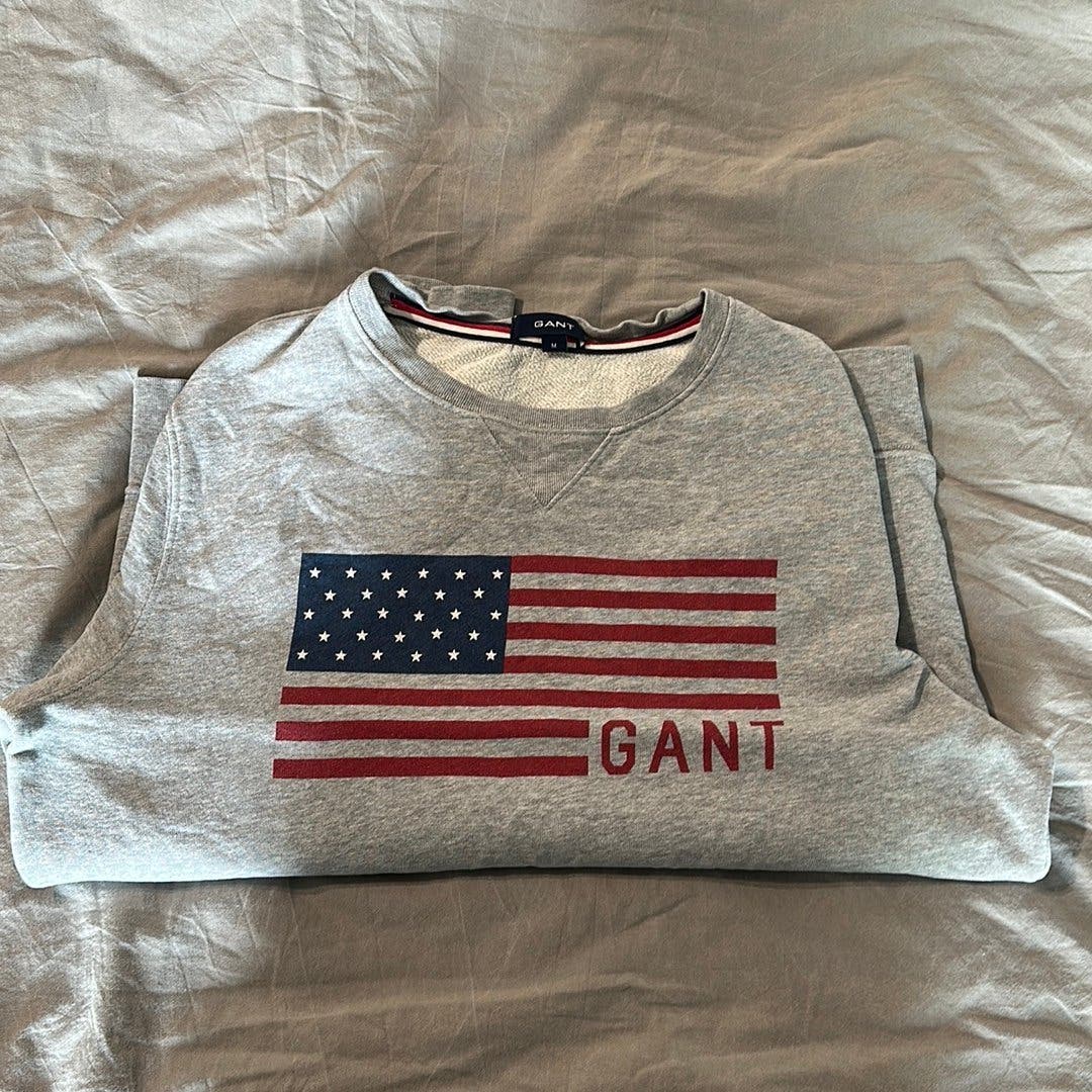 GANT grauer Pullover Größe M