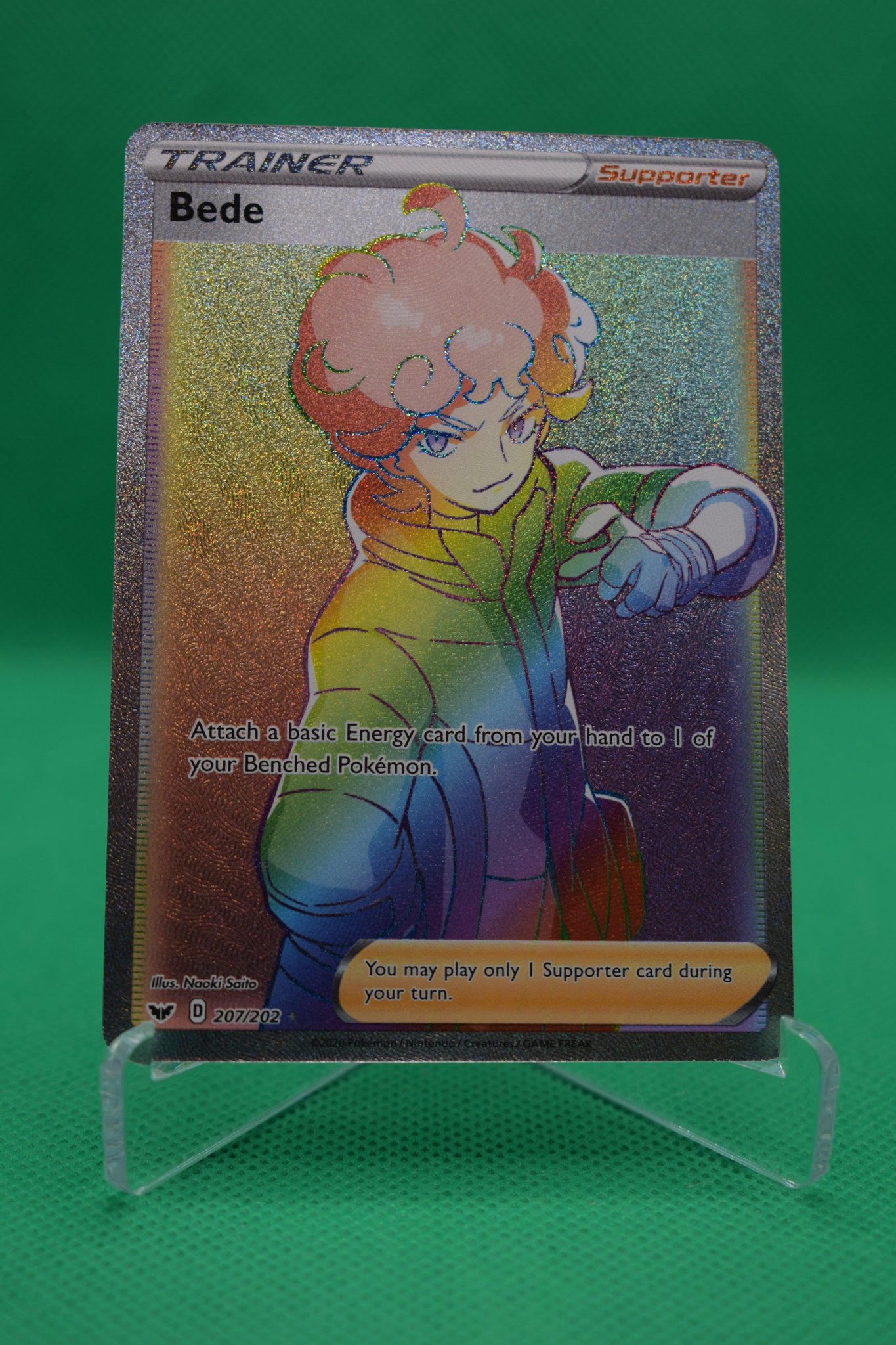 Bede Trainer 207/202 Sword and Shield Base .. Köp på Tradera