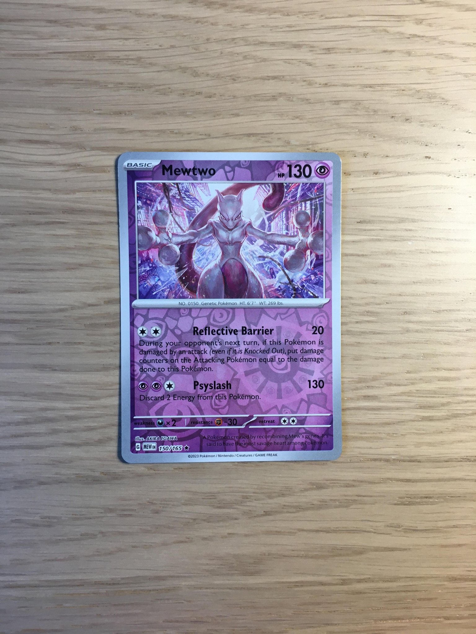 Mewtwo Reverse Holo 150/165 Pokem.. Köp från RaukCard på Tradera