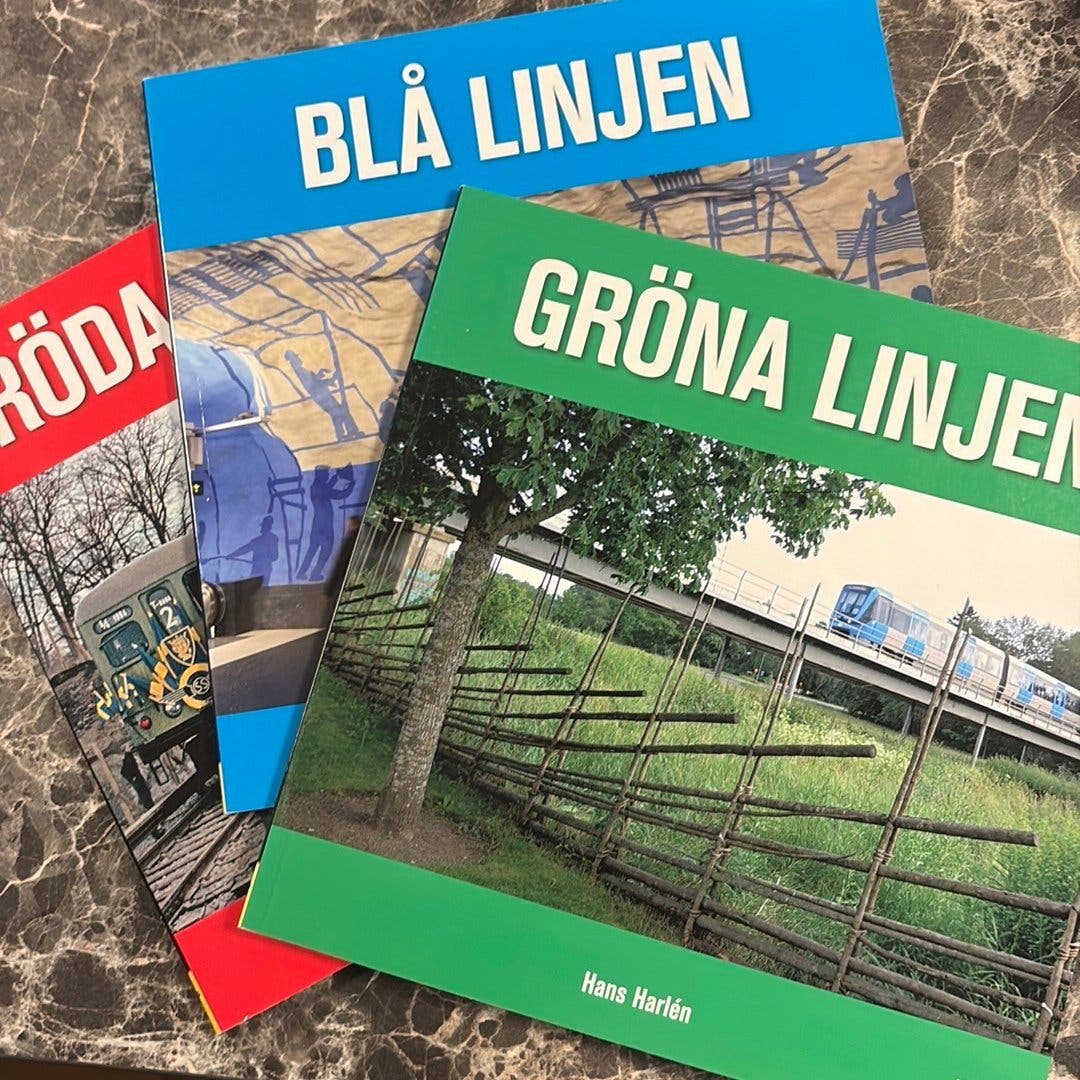Gröna Linjen, Blå Linjen, Röda Linjen - Hans Ha.. | Köp på Tradera ...