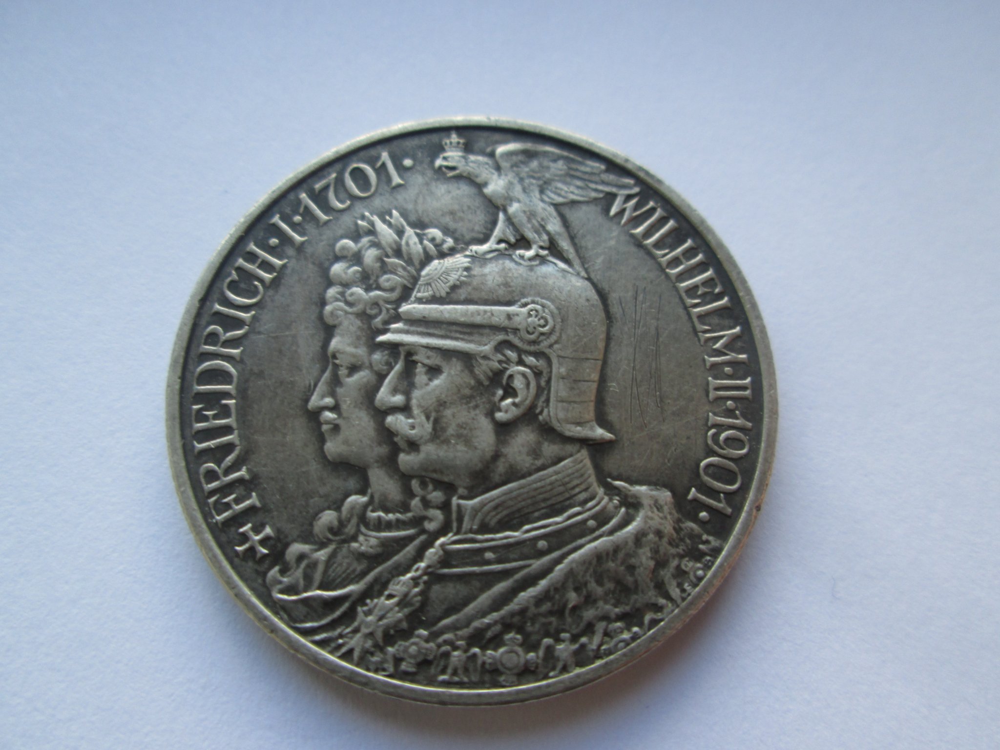 2 марки 1901 пруссия