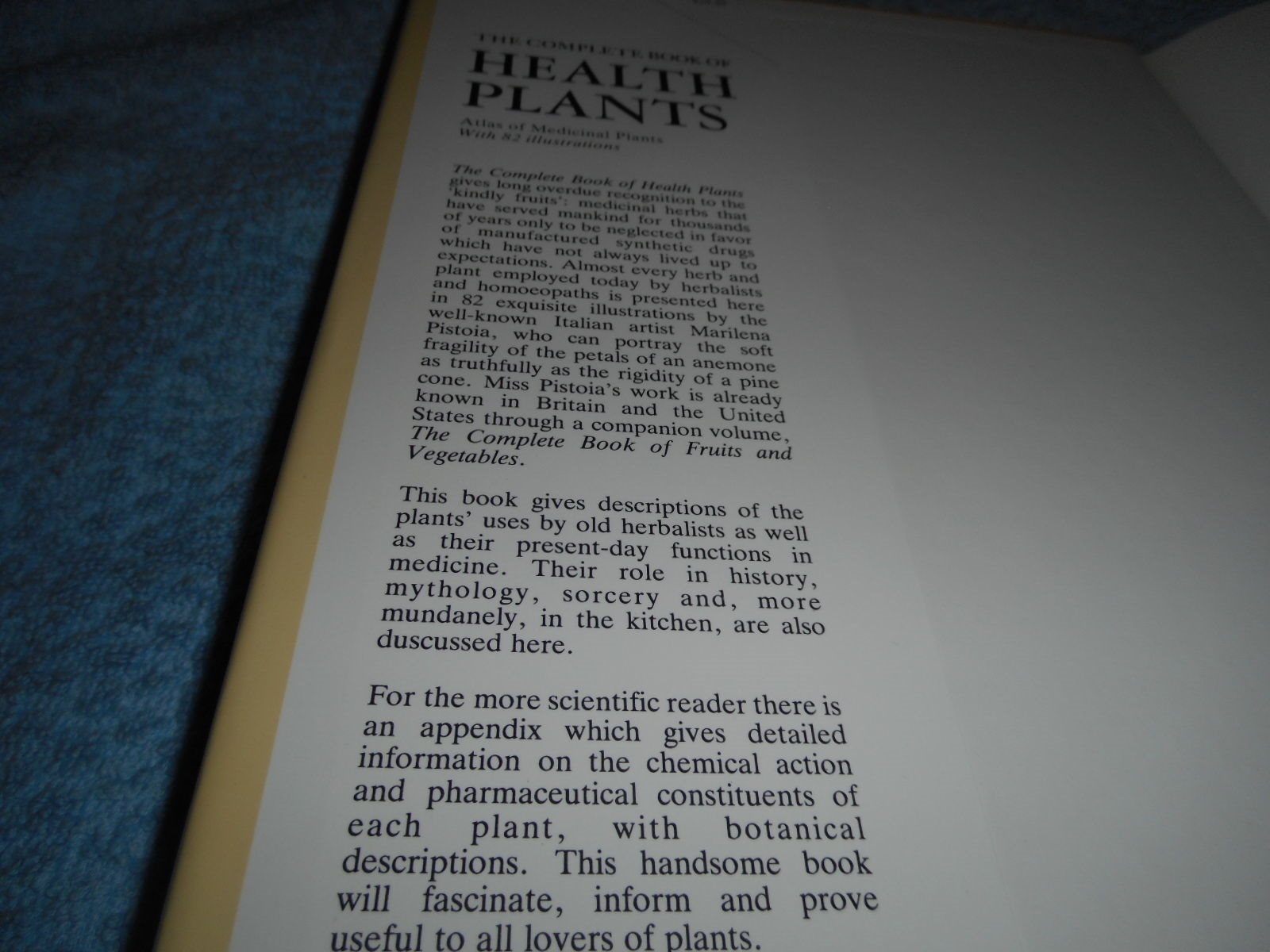 The Complete Book Of Health Plants - Atlas of Medical Medical Medical Plants ee8497 The Complete Book Of Health Plants - Atlas of Medical Medical Medical Plants ee8497