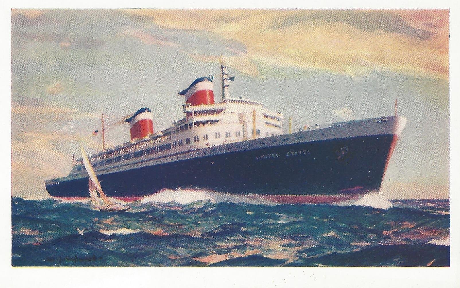 US Liner " UNITED STATES " (406849242) ᐈ Köp på Tradera