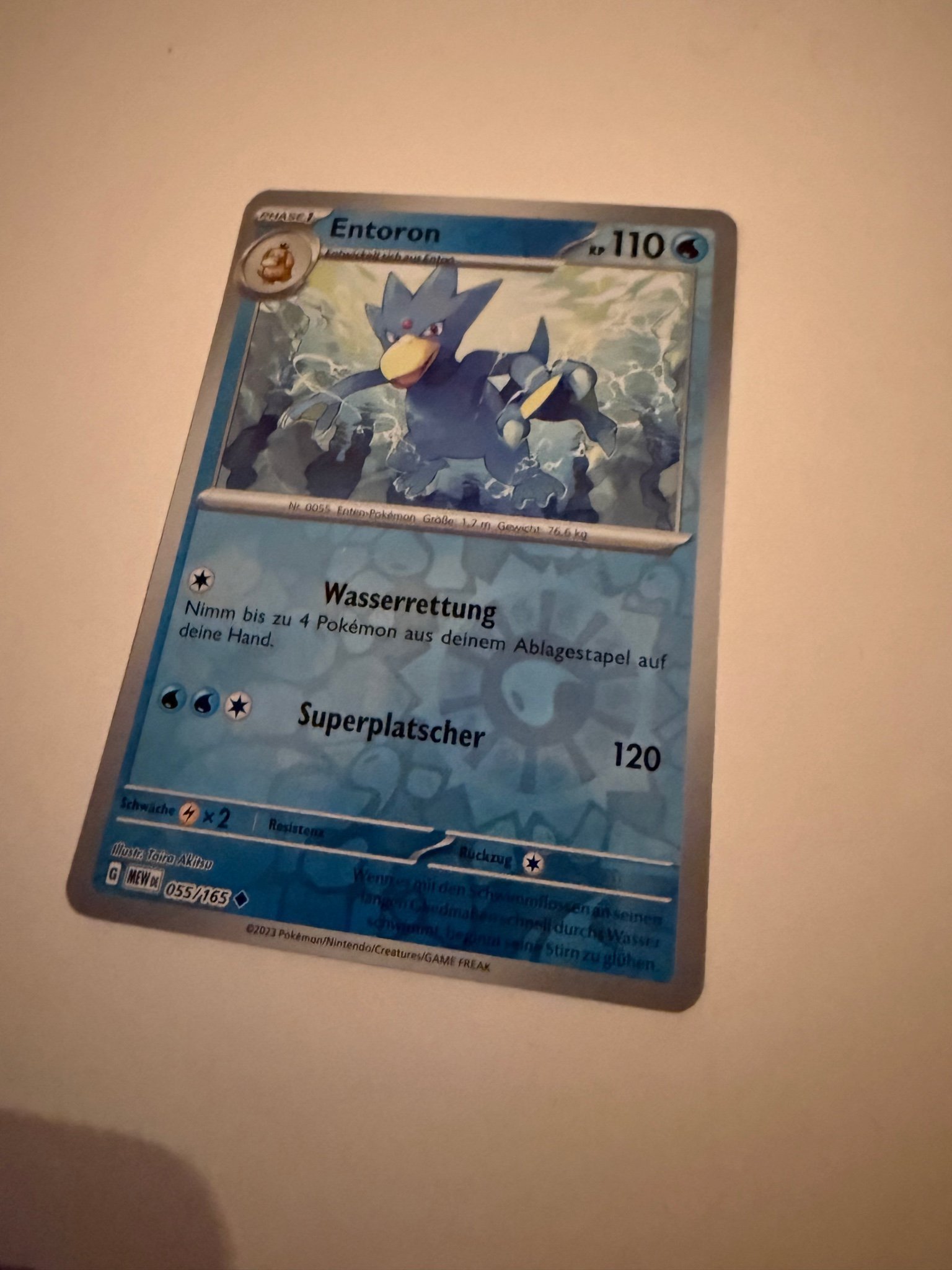 Golduck reverse holo 151