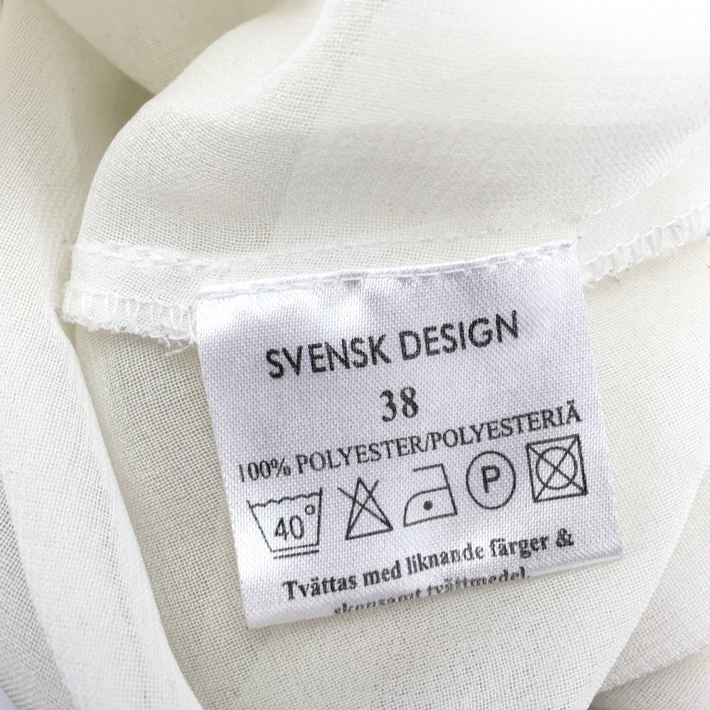 Blus, Miss Miss Miss Milla, Stl 38, Svensk Design, Vit 833f87 Blus, Miss Miss Miss Milla, Stl 38, Svensk Design, Vit 833f87