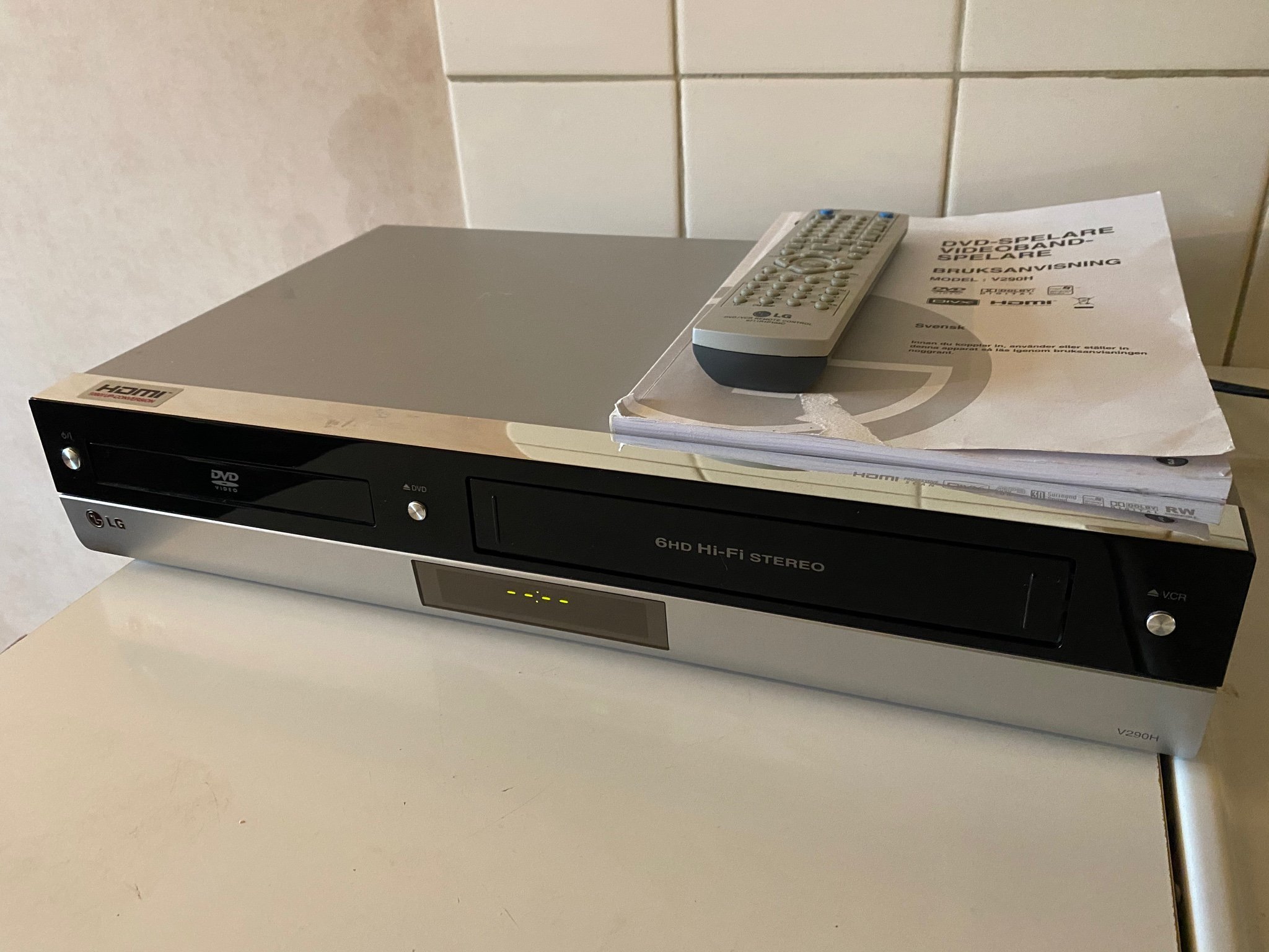 Lg V290H Dvd/Vhs combo (417043100) ᐈ Köp på Tradera
