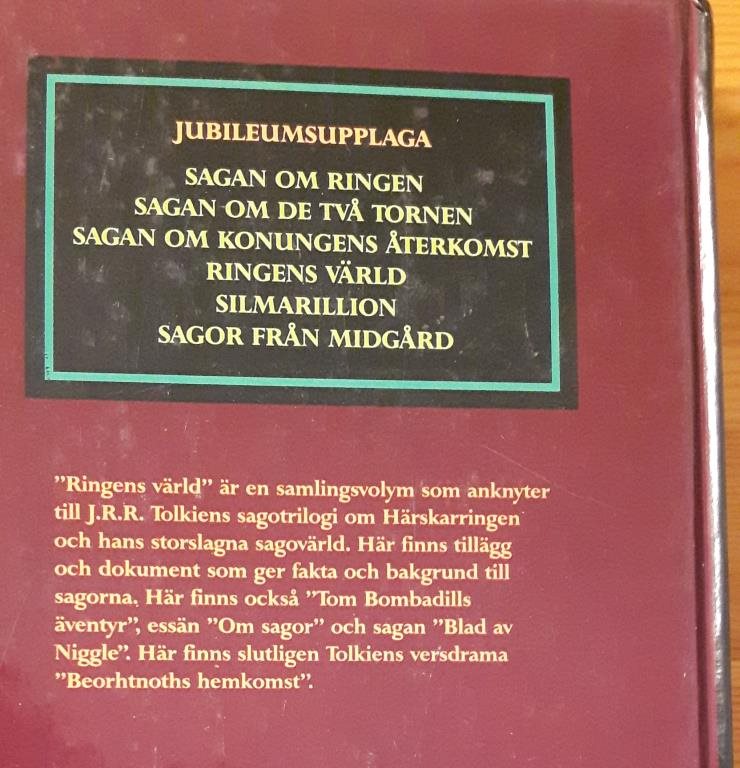 Silmarillion + 3 3 3 till Tolkien J R R c1a8e6 Silmarillion + 3 3 3 till Tolkien J R R c1a8e6
