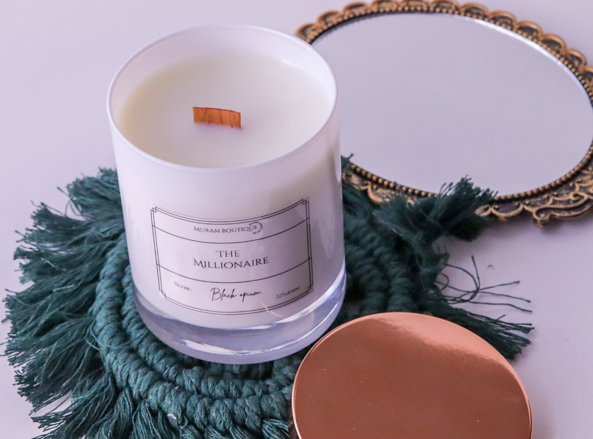 Handmade luxurious candle with perfume inspired.. Köp på Tradera