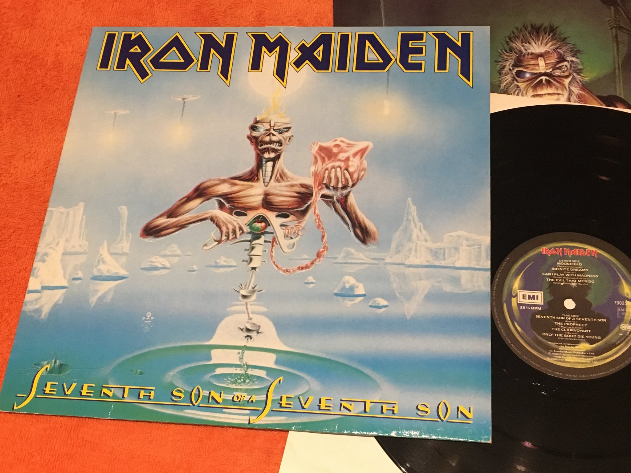 Iron Maiden Seventh Son Of A Seventh Son Utwory IRON MAIDEN Seventh Son Of A Seventh So.. (418445567) ᐈ VIN & YL på Tradera