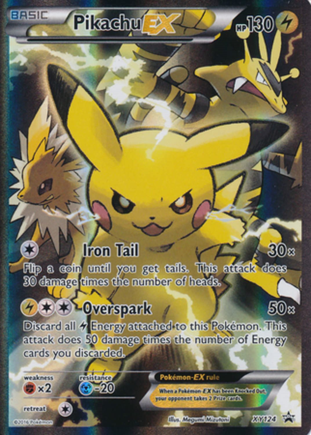 Pikachu EX XY124 X&Y Promos Englis.. (341323373) ᐈ Poromagia på Tradera