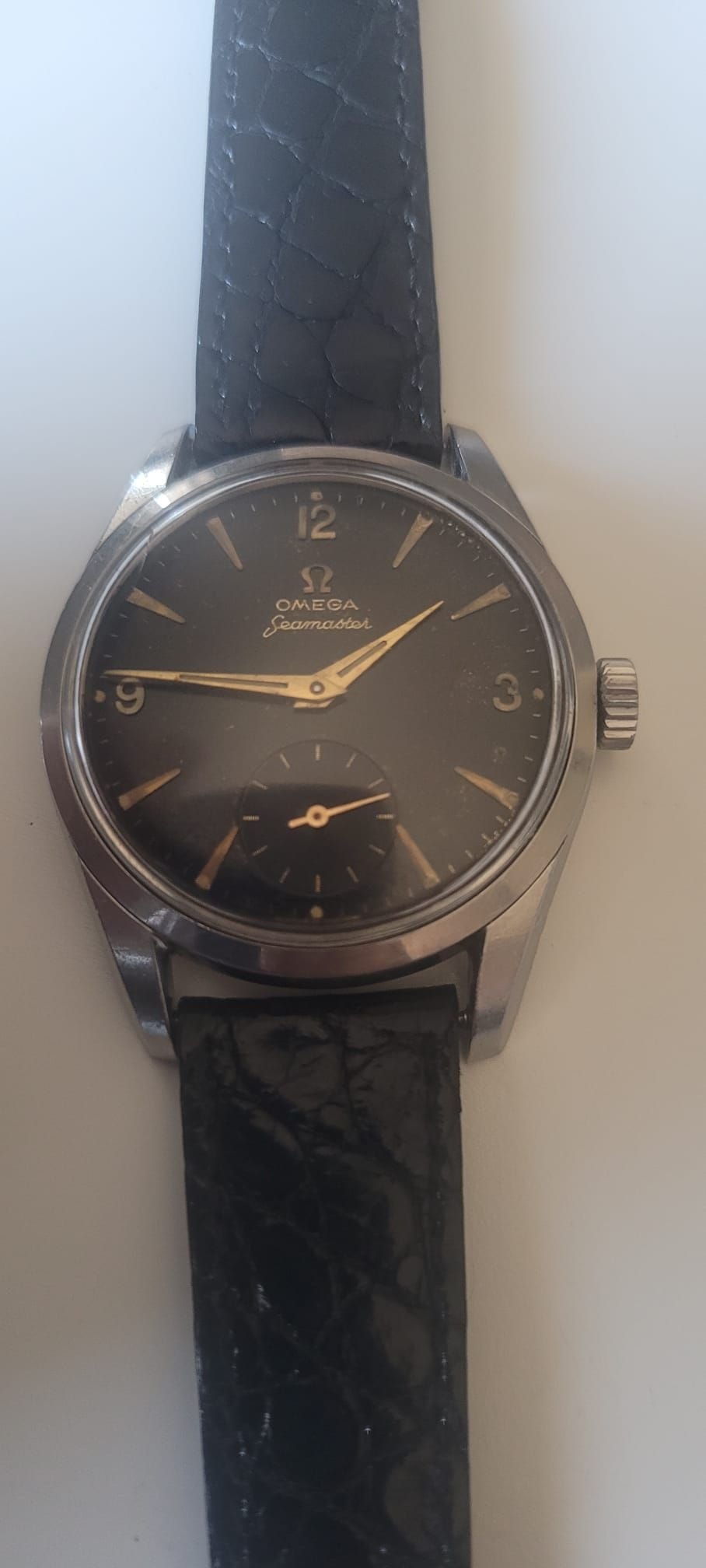 Omega Seamaster manuell herrklocka