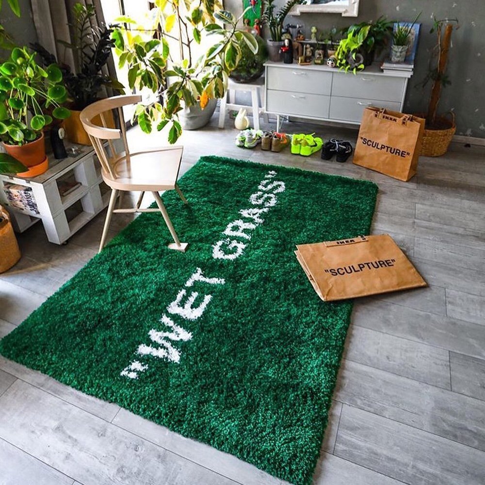 IKEA X VIRGIL ABLOH ”WET GRASS” (419940411) ᐈ Köp på Tradera