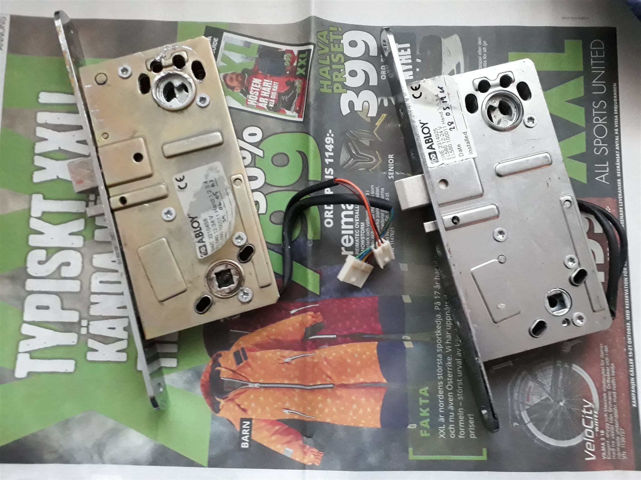 2 st elektriska lås Abloy EL580 renoveringsobjekt renoveringsobjekt renoveringsobjekt 45b9af 2 st elektriska lås Abloy EL580 renoveringsobjekt renoveringsobjekt renoveringsobjekt 45b9af