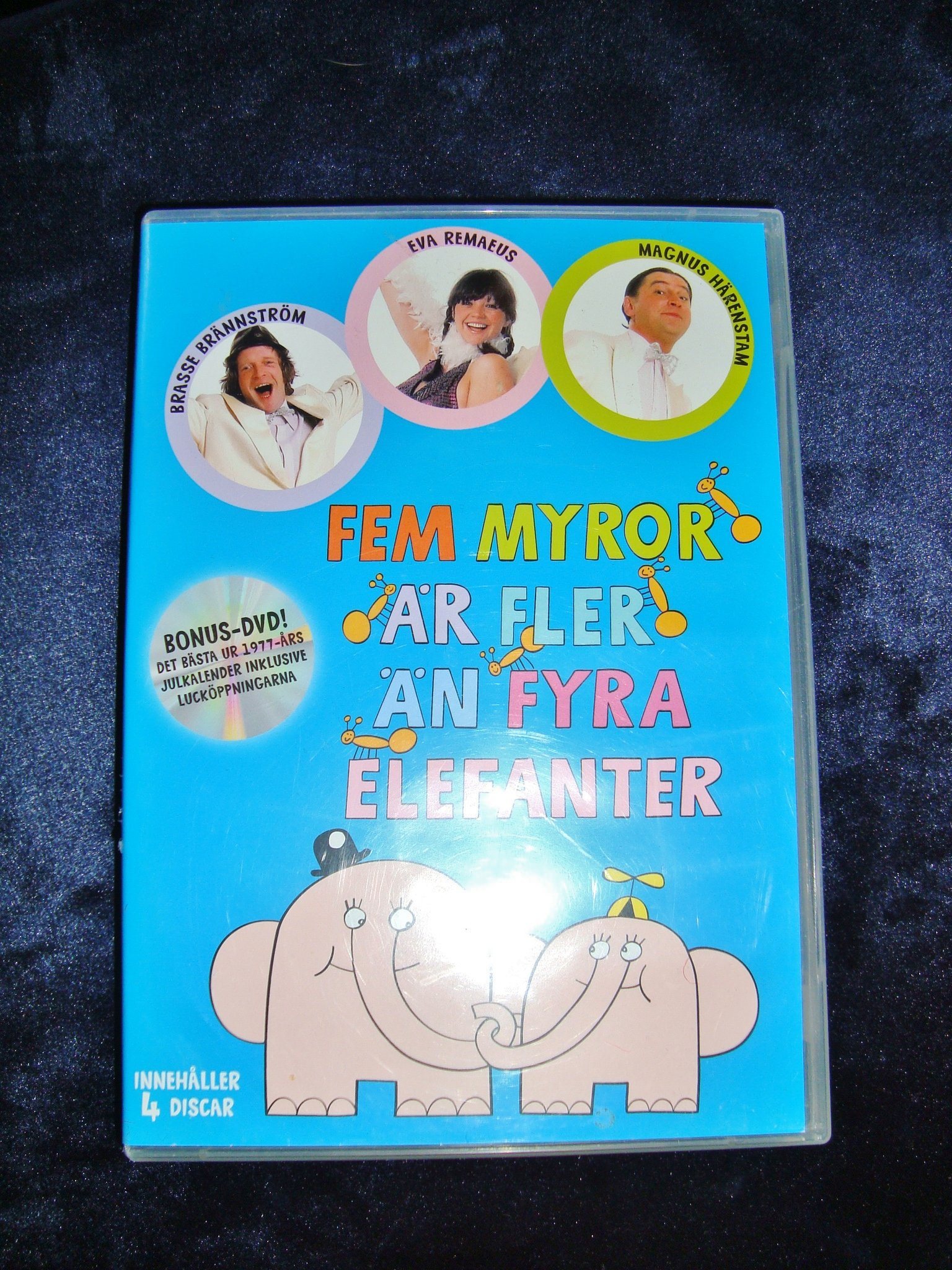 Dvd Fem Myror är Fler än Fyra Elefanter