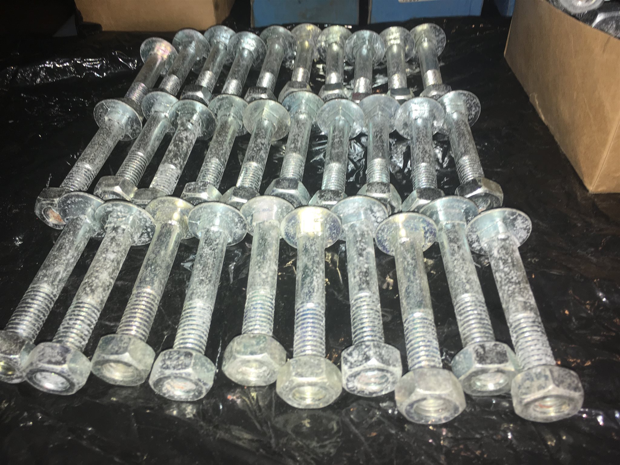 DIN 603 skruv 12mm 12mm 12mm , L- 80mm 70st 1fcc7f DIN 603 skruv 12mm 12mm 12mm , L- 80mm 70st 1fcc7f