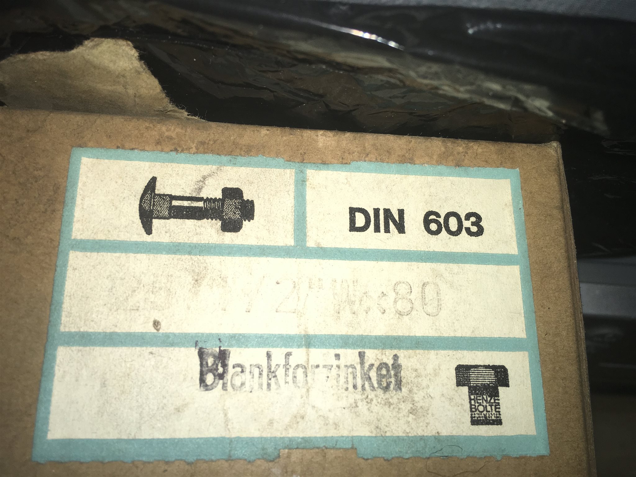 DIN 603 skruv 12mm 12mm 12mm , L- 80mm 70st 1fcc7f DIN 603 skruv 12mm 12mm 12mm , L- 80mm 70st 1fcc7f