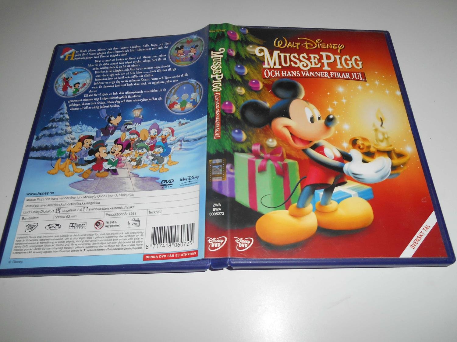 Musse Pigg och hans vänner firar jul Köp på Tradera (575807519)