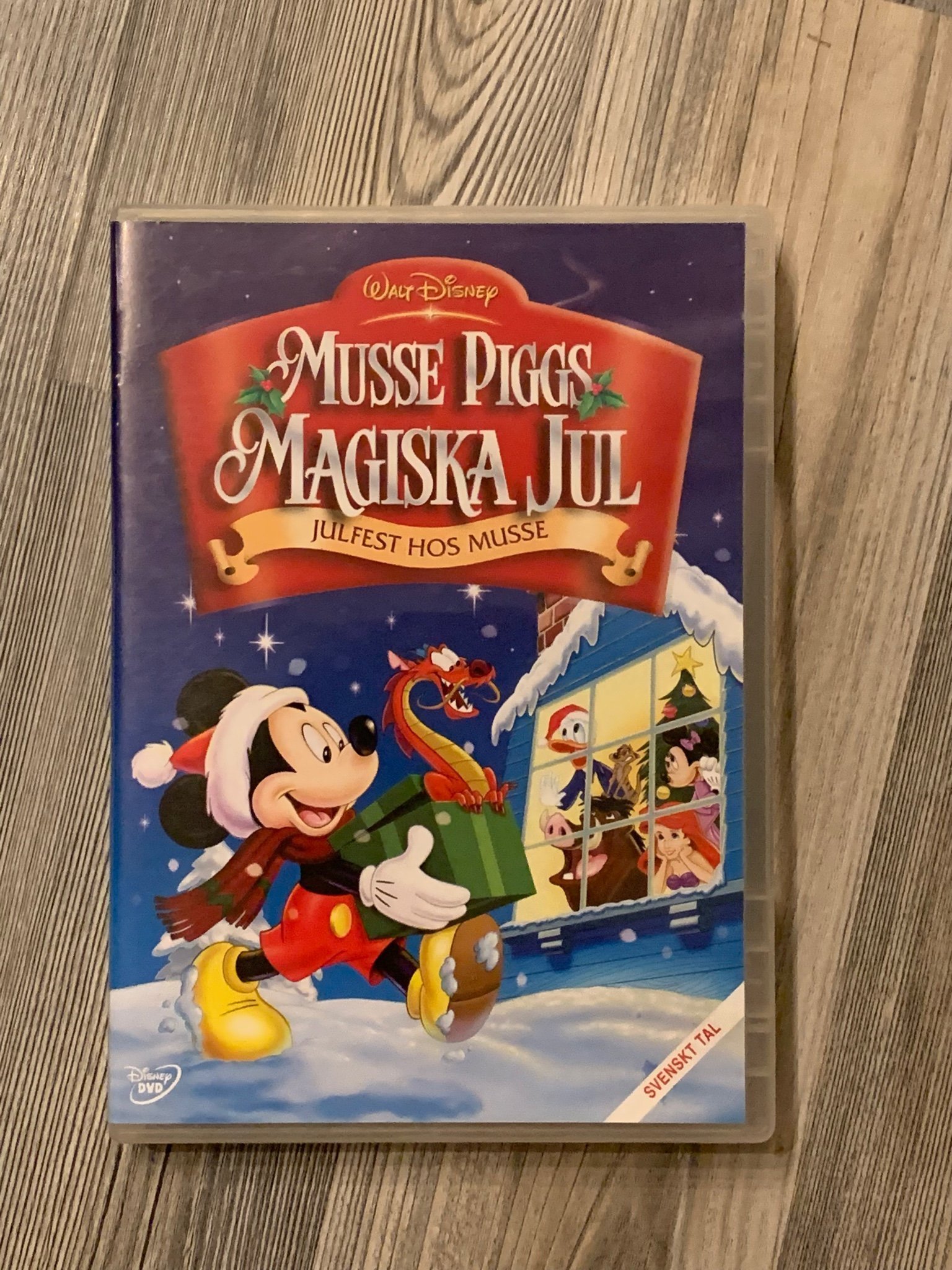 Musse piggs magiska jul julfest hos Musse dvd Disney mussepigg