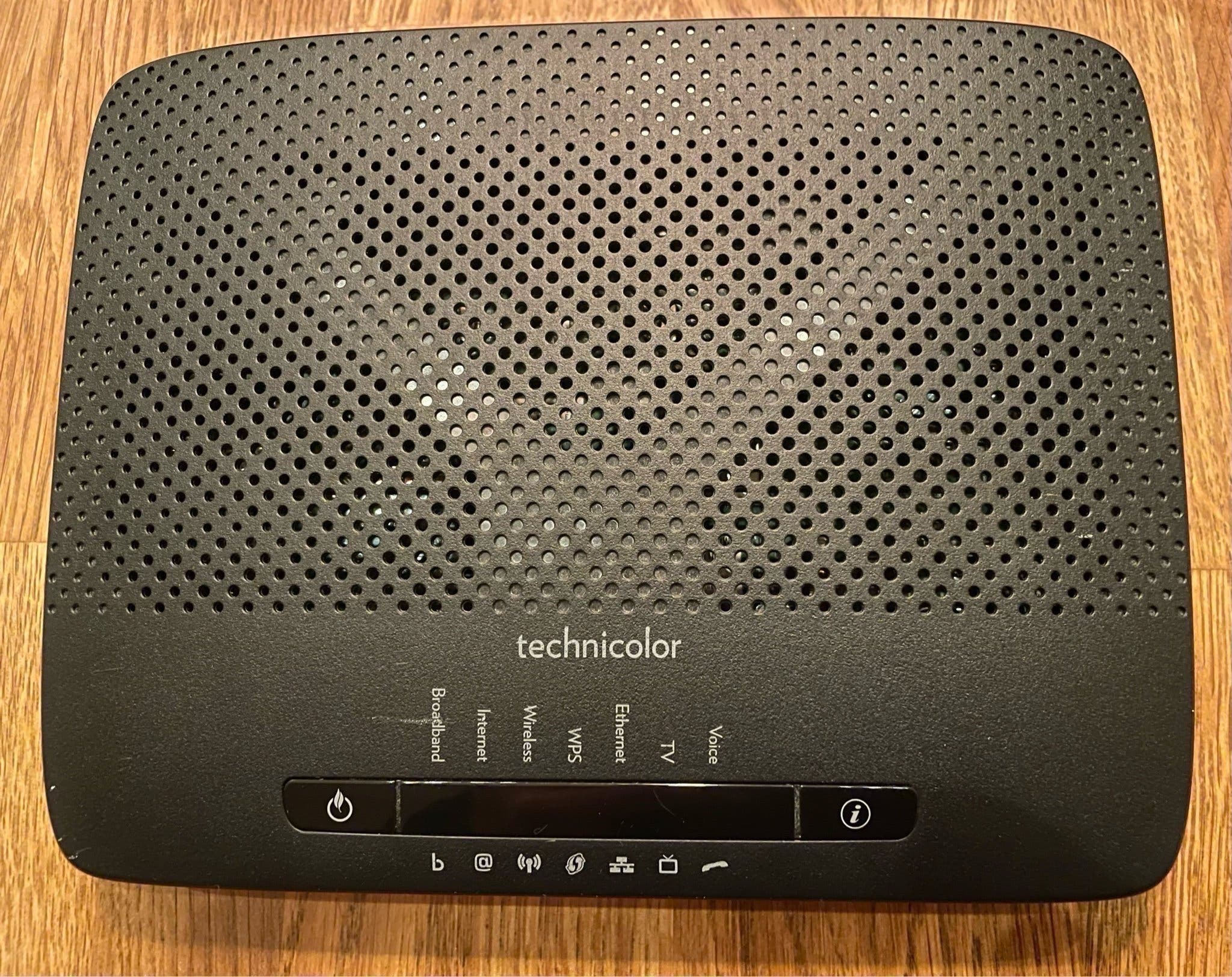 Technicolar Router Se produkter som liknar Technicolor-router TG799TSvn v2 på Tradera ...