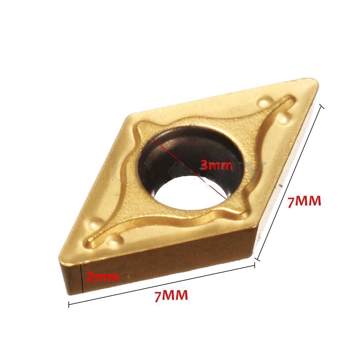 10 st DCMT 070204 Vändskär / / / hårdmetallskär / Carbide inserts 18e904 10 st DCMT 070204 Vändskär / / / hårdmetallskär / Carbide inserts 18e904