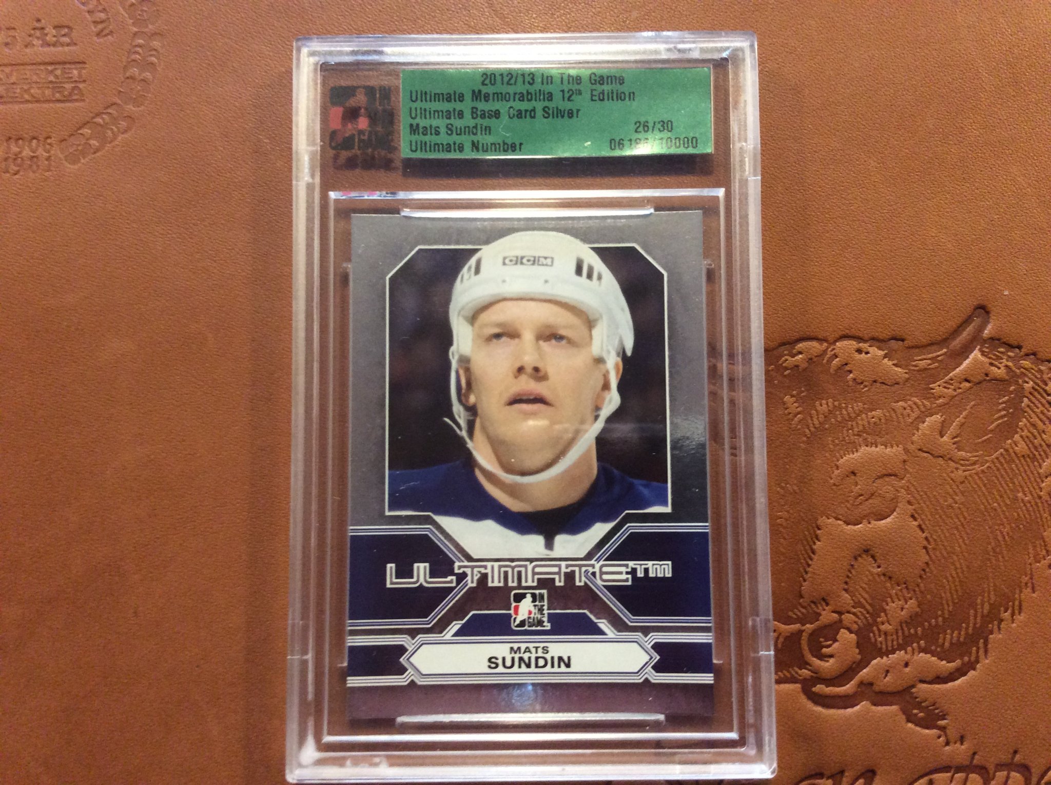 Hockeykort Mats Sundin Ultimate Base Silver Lim.. (405043341) ᐈ Köp på