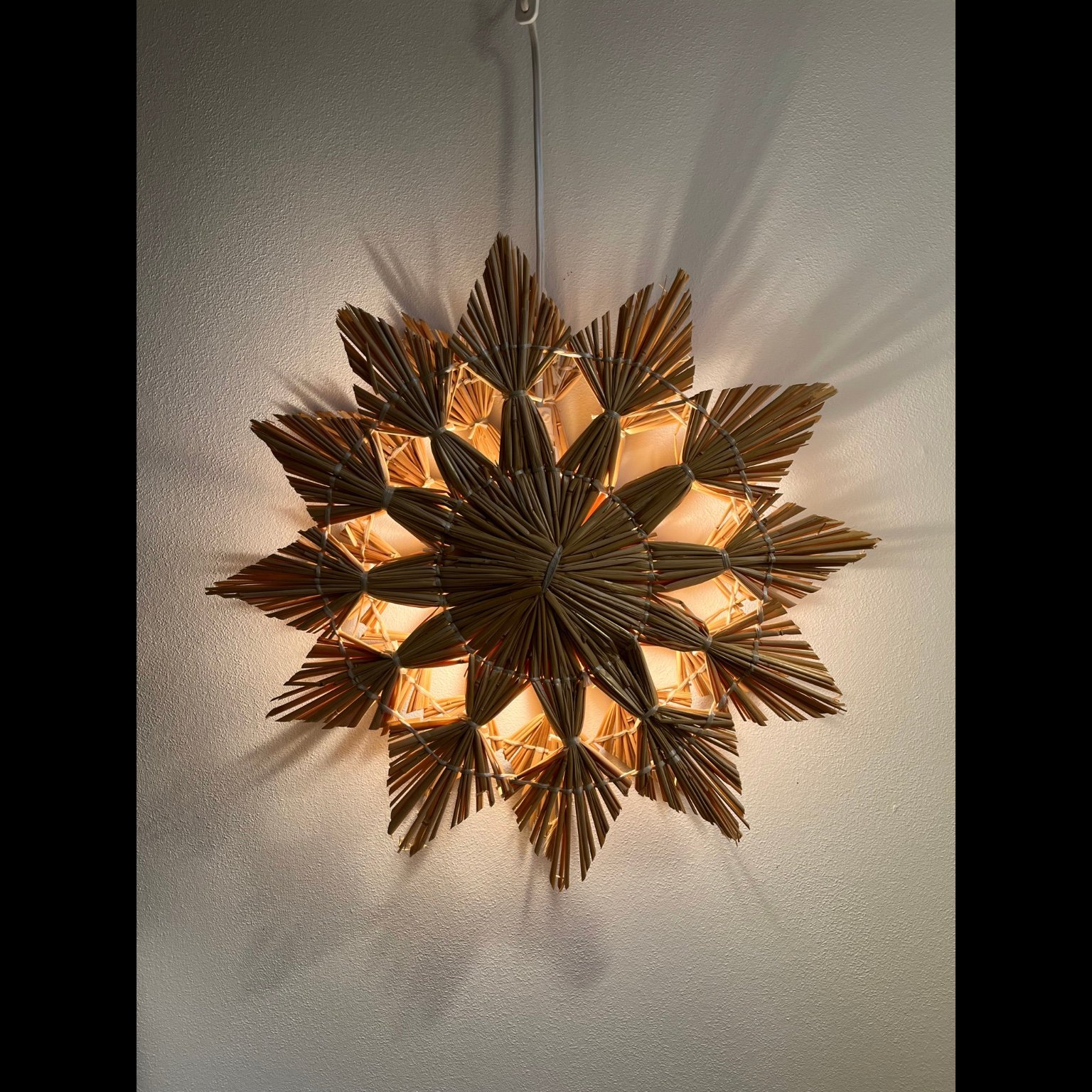 Adventsstjärna Halmstjärna halm stjärna advent .. Köp på Tradera