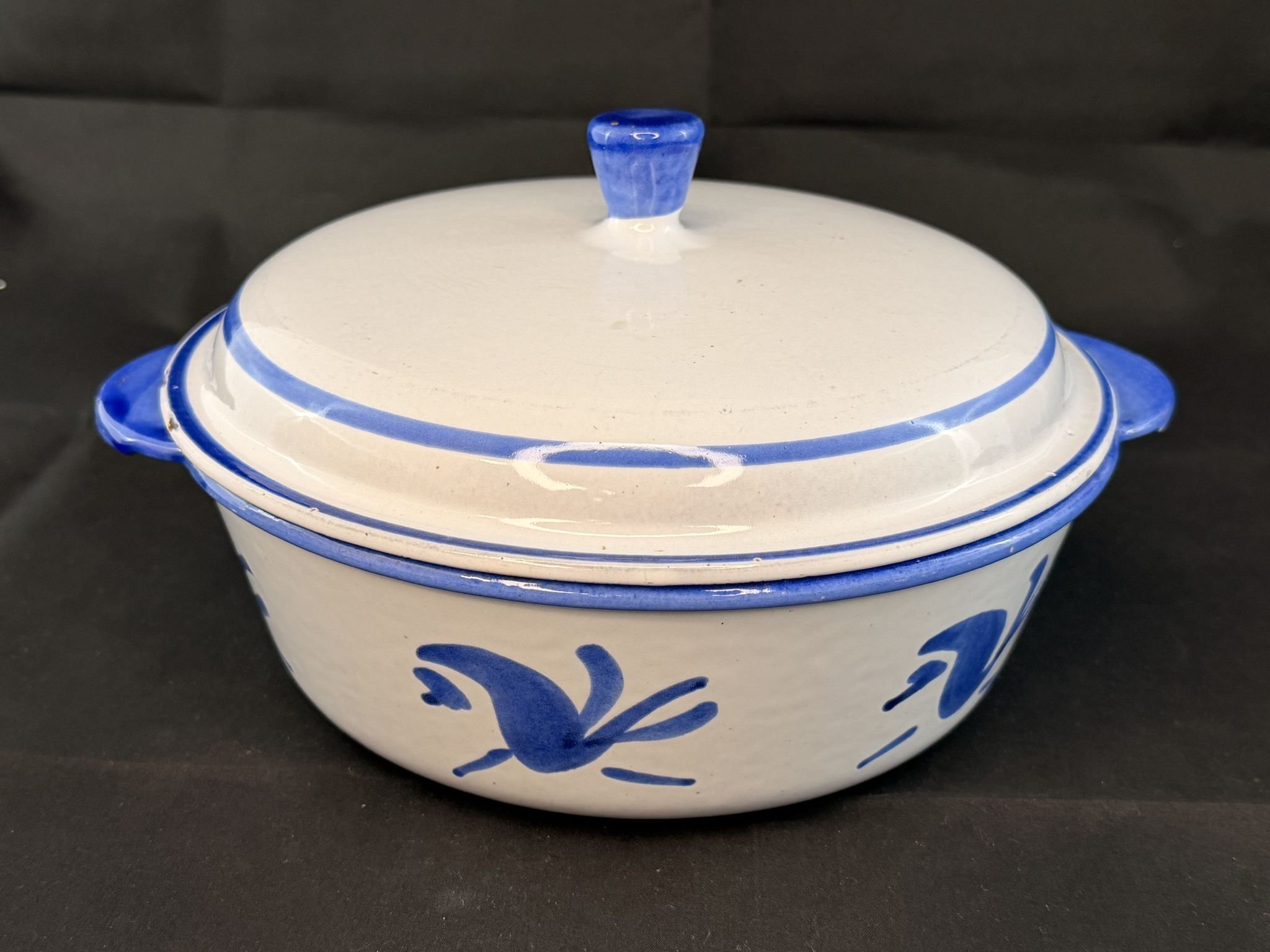 GRYTA / FORM MED LOCK HUSQVARNA EMALJ , EMALJERAT GJUTJÄRN