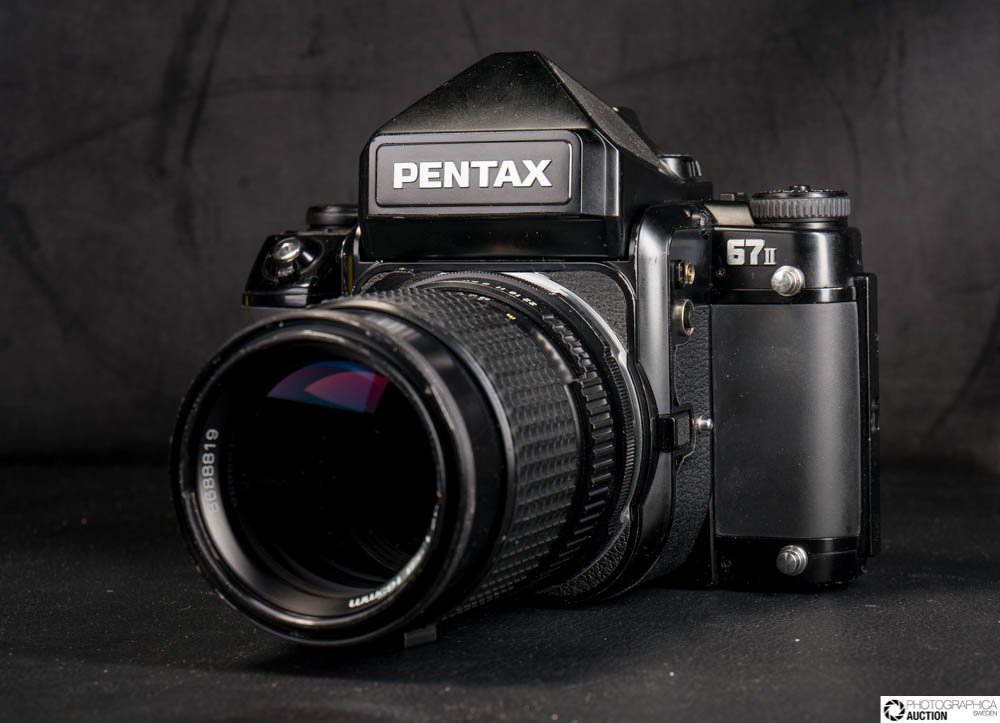 Pentax 67 II + SMC .. (344670571) ᐈ Photographica_Auction_Sweden på Tradera