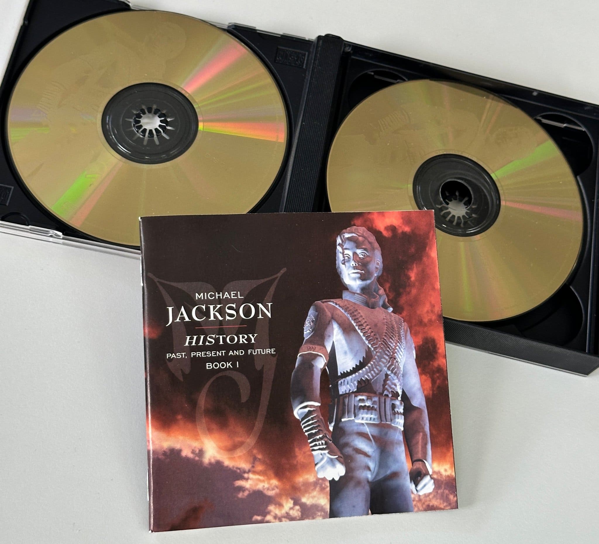 Michael Jackson HIStory Past Present and Future Book I Doppel-CD