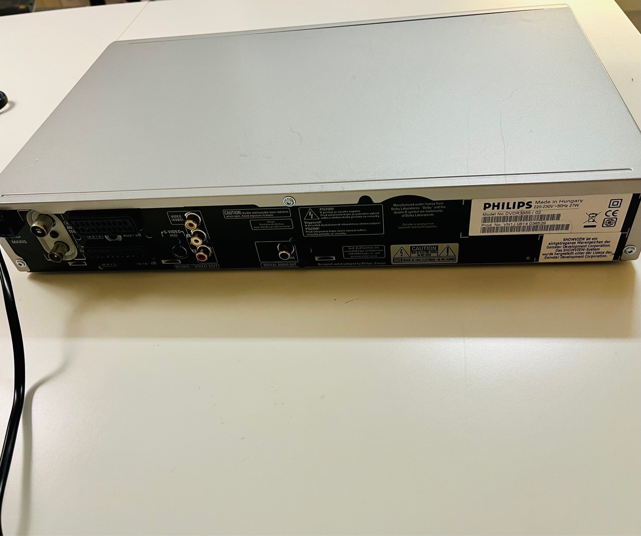 PHILIPS dvdr 3355 INSPELNINGSBAR dvd spelare dv.. Köp på Tradera