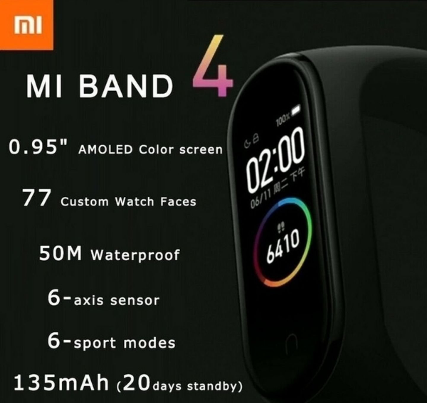 Xiaomi MI 4 smart watch (408288423) á Köp pÃ¥ Tradera