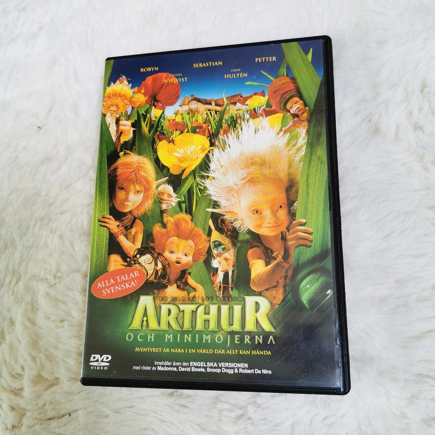 ARTHUR OCH MINIMOJERNA DVD (TOPPEX)