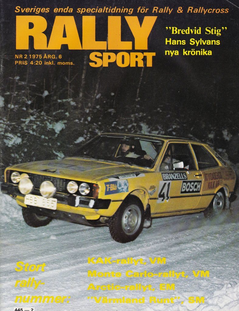 Rally Sport 19752 Rally KAK Rallyt.Rally Per E.. (295545522) ᐈ Köp på