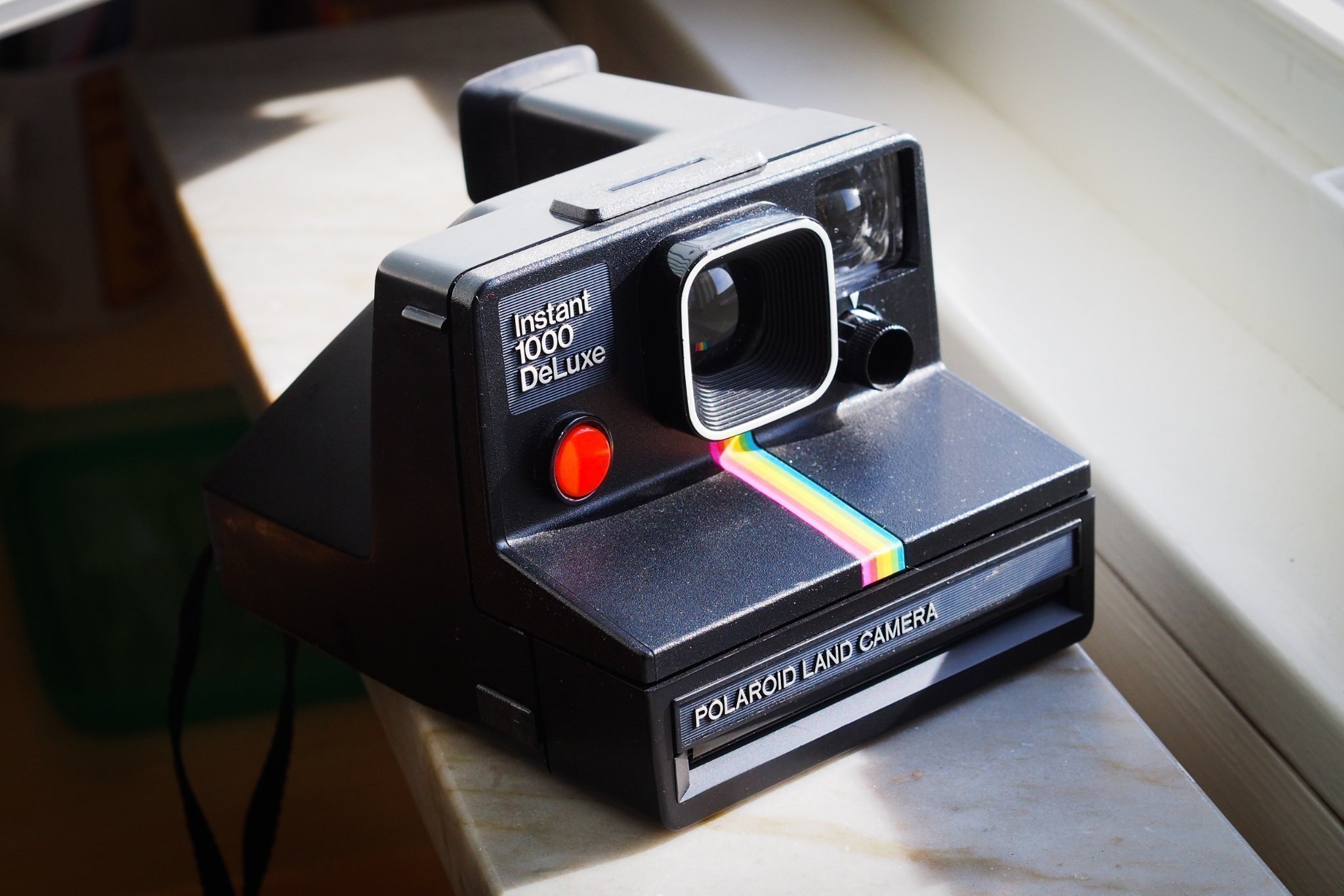 Polaroid Land Camera 1000 DeLuxe (394122827) ᐈ Köp på Tradera
