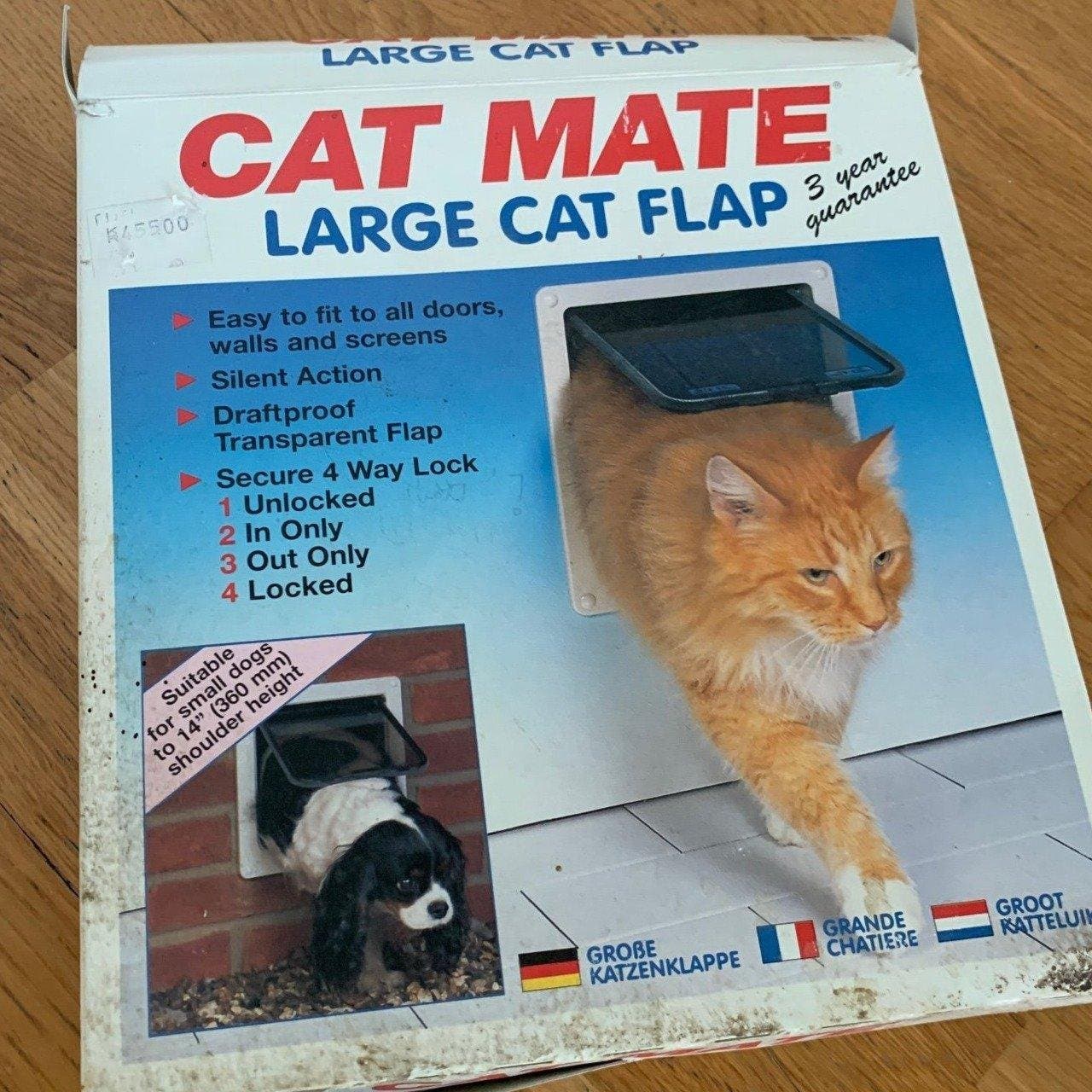 Katd rr Cat Mate Large Cat Dog Flap Liten Hund K p P Tradera katd-rr-cat-mate-large-cat-dog-flap-liten-hund-k-p-p-tradera