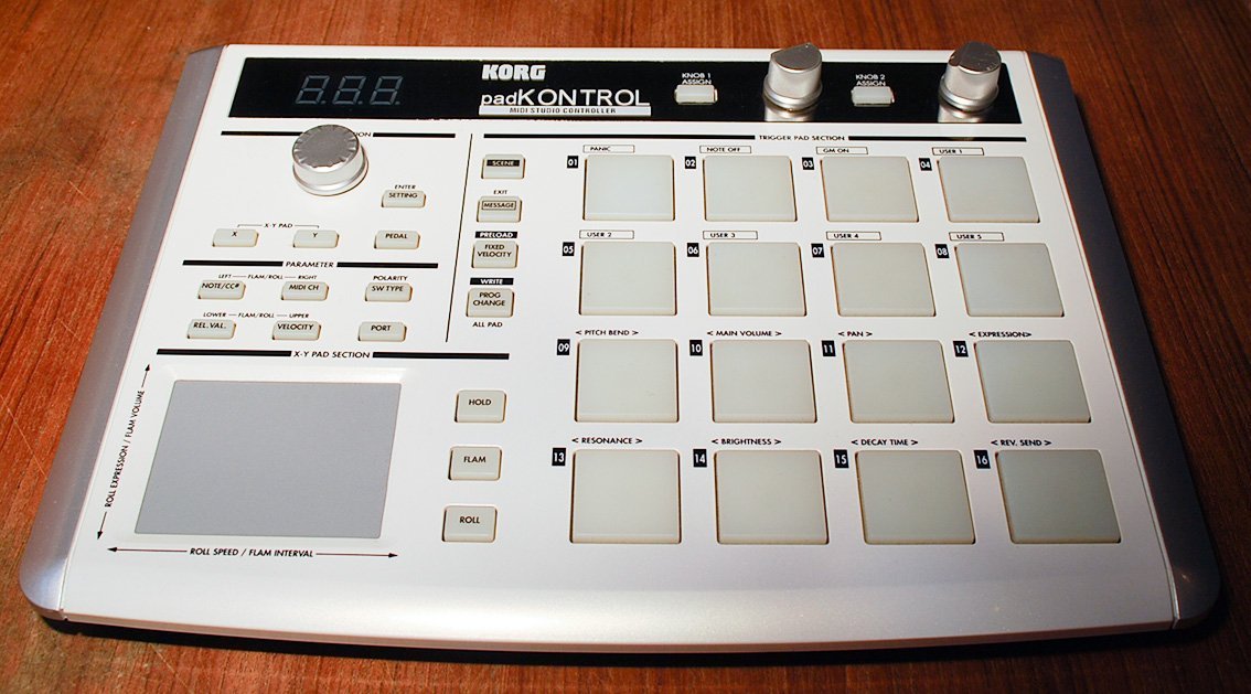 Korg padKONTROL (407366759) ᐈ Köp på Tradera