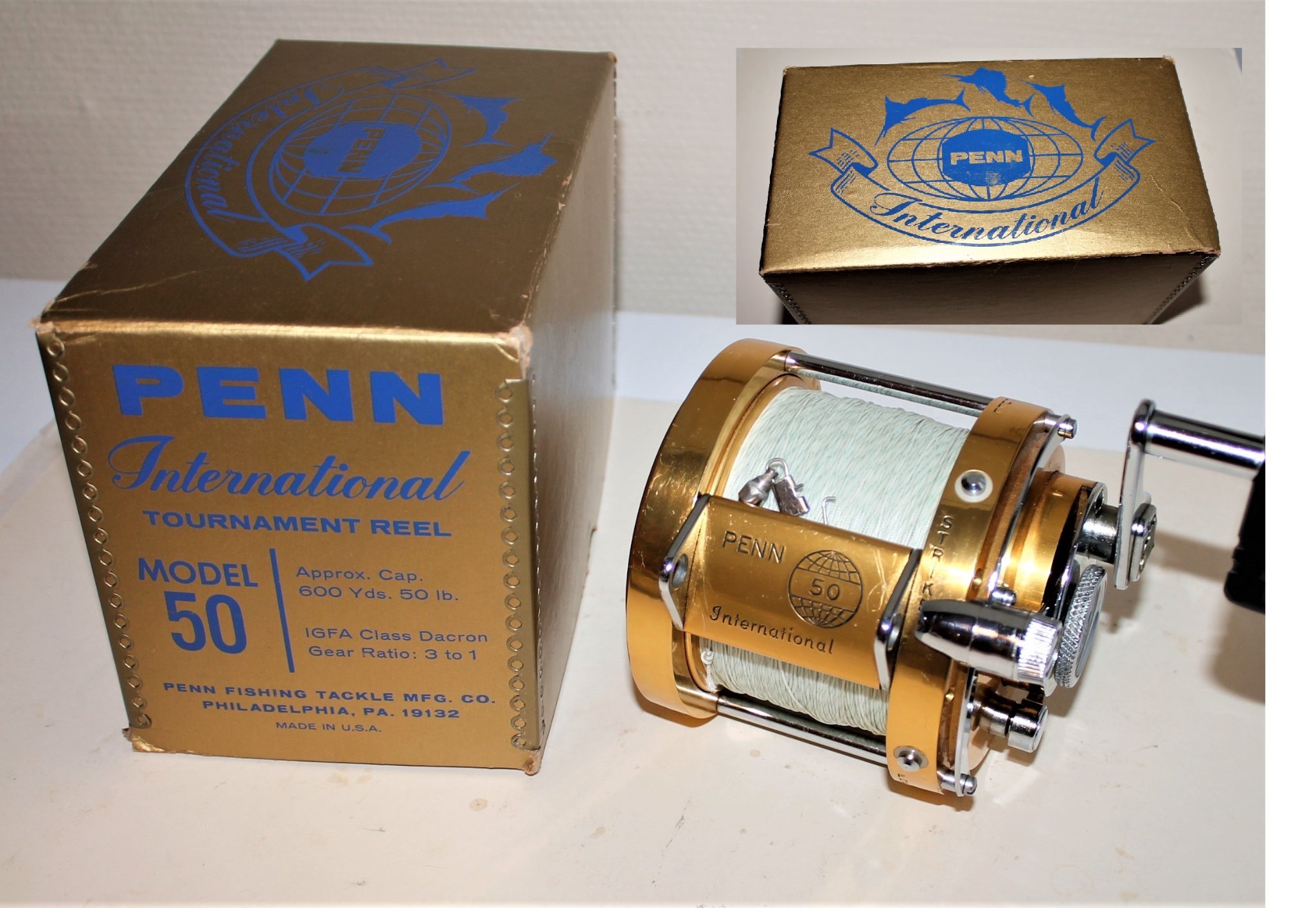 PENN INTERNATIONAL 50 GAME FISHING REEL Fr. 70.. (369614804) ᐈ Köp på