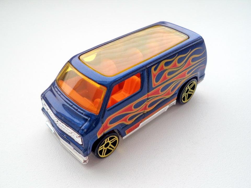 Hot wheels dodge van