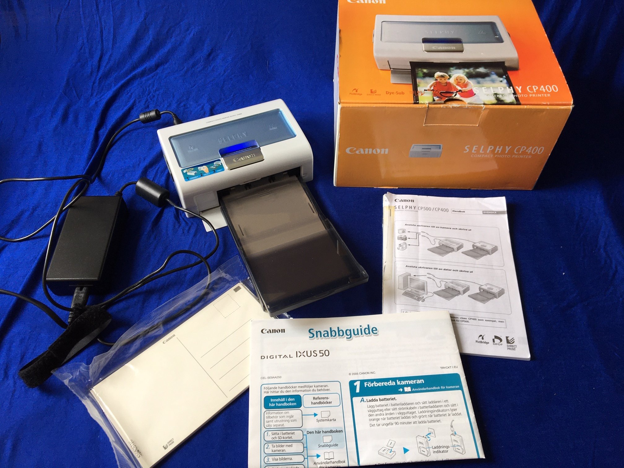 Canon Selphy CP400 Compact Photo Printer Fotosk.. (408703681) ᐈ Köp på