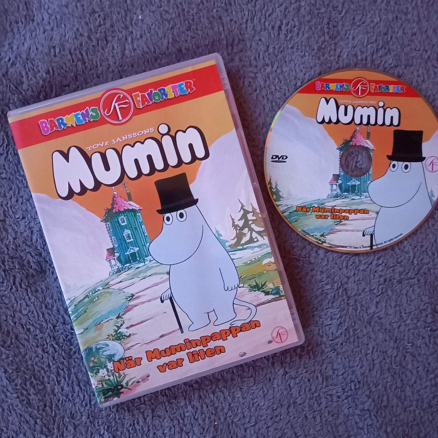 Se produkter som liknar Mumin När Muminpappan var l.. på Tradera