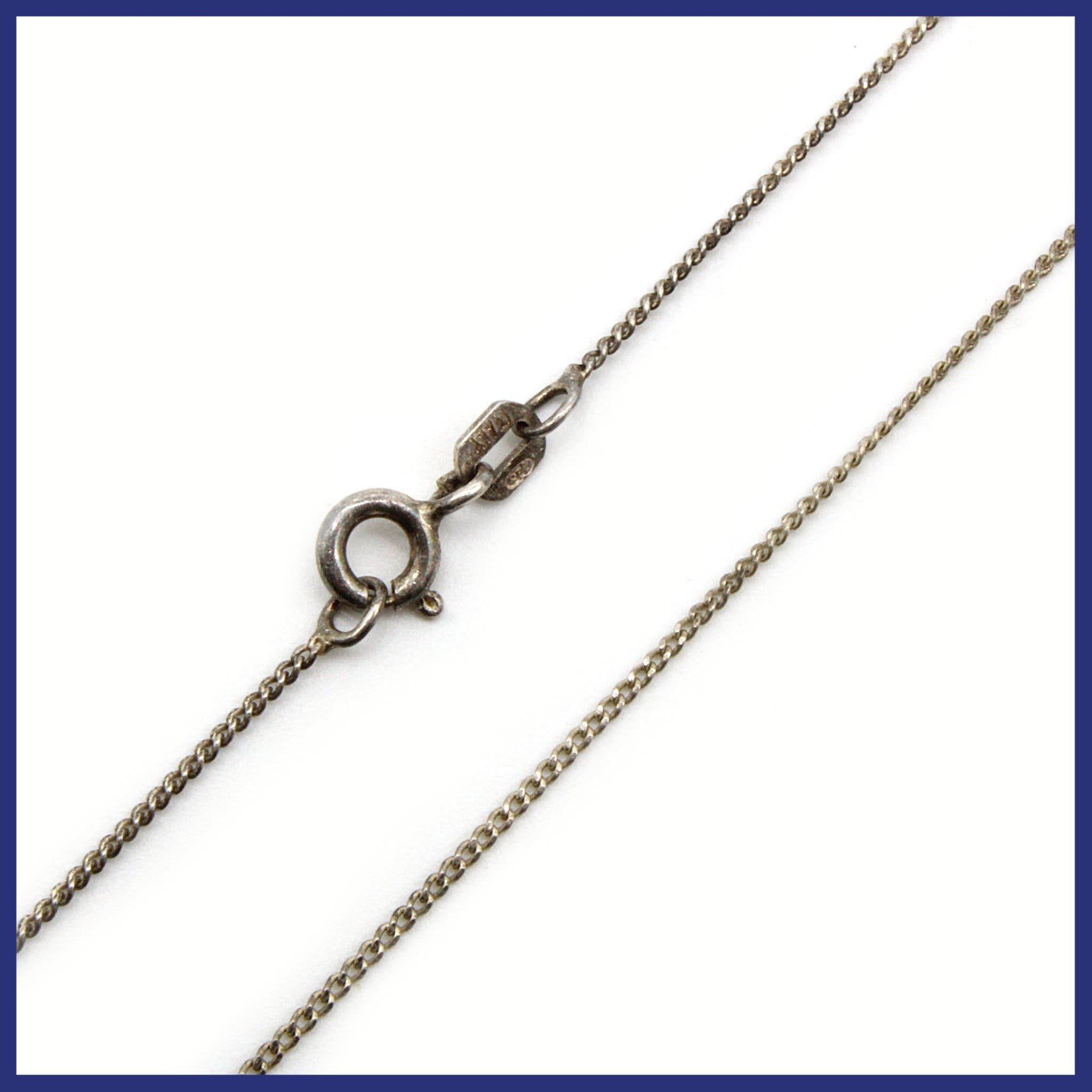 Halsband, 925 silver, pansarlänk (vikt 1,4g, längd 50,8cm)