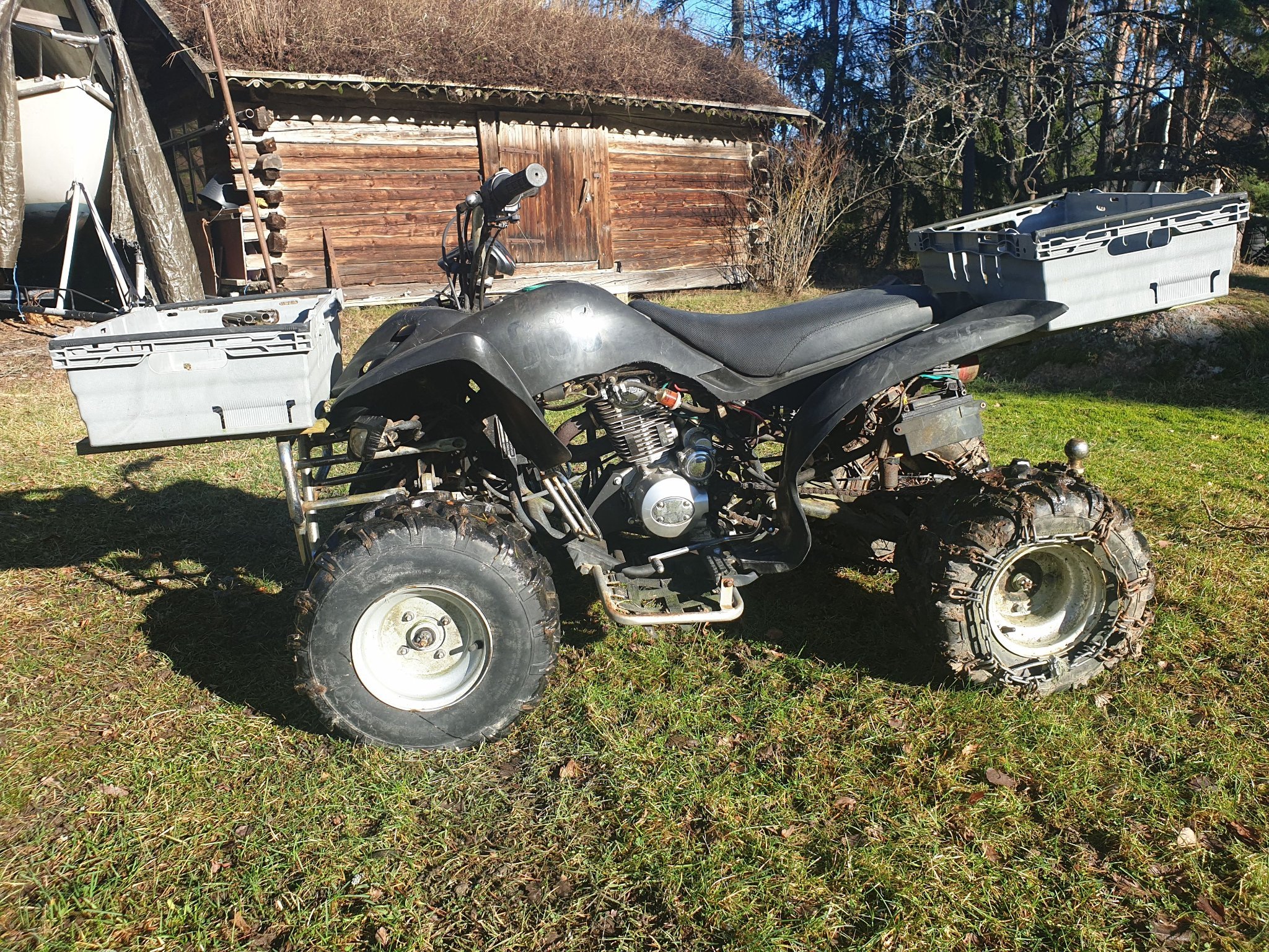 Loncin Atv fyrhjuling 200cc (451337239) ᐈ Köp på Tradera